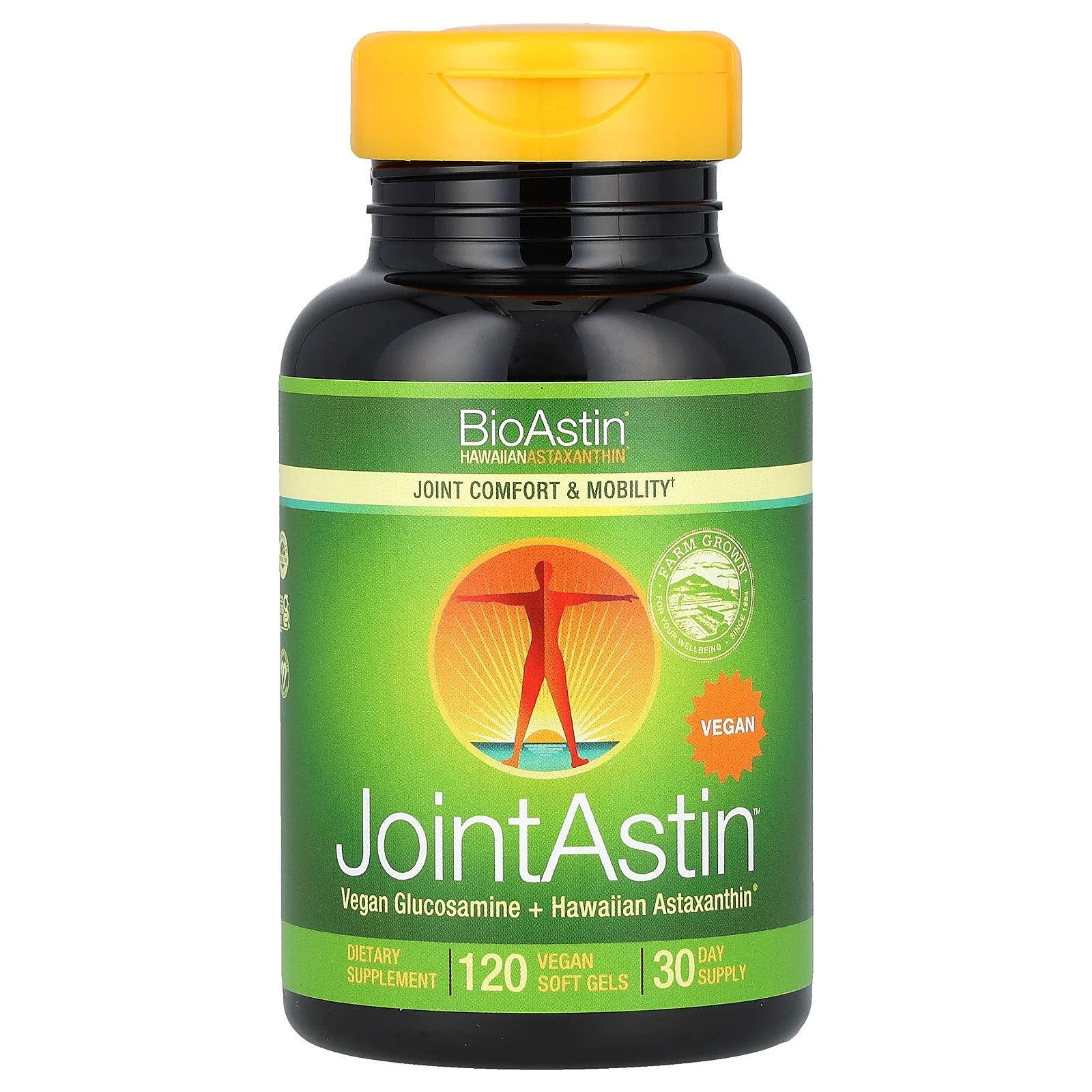 2 X Nutrex Hawaii, BioAstin�, JointAstin�, Hawaiian Astaxanthin, 120 Vegan Soft