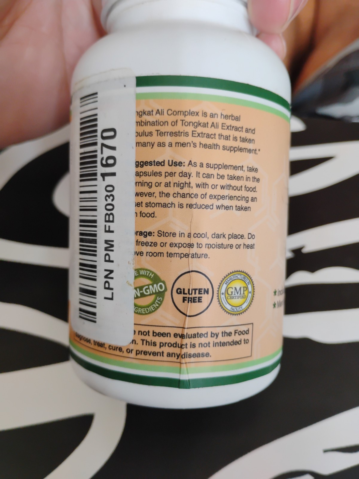 Double Wood Tongkat Complex 1020 Mg Per Servings 120 ct, EXP 05/27 New See Pics