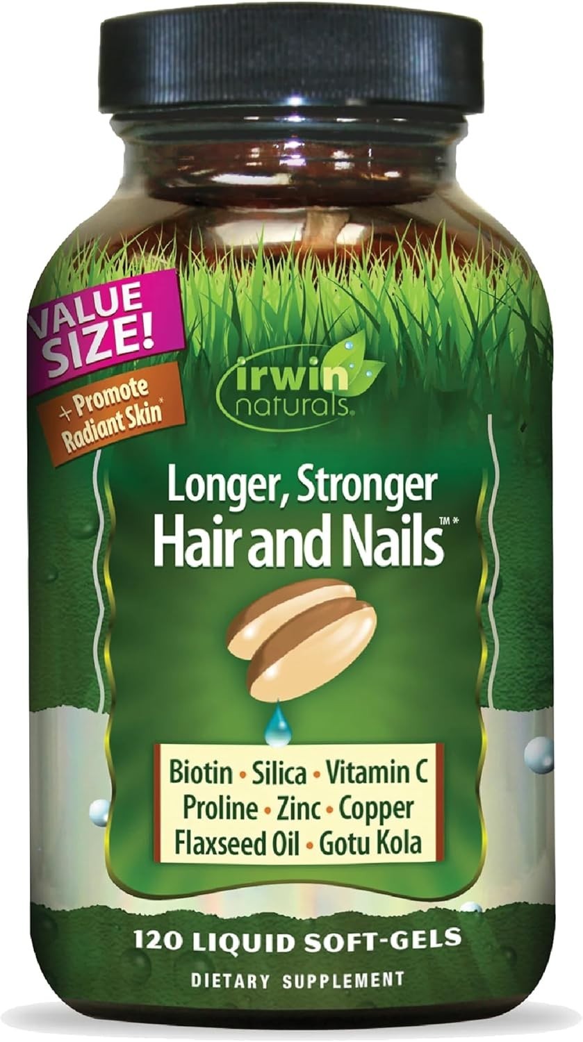 Stronger Hair & Nails – Liquid Softgels for Vibrant Looks
