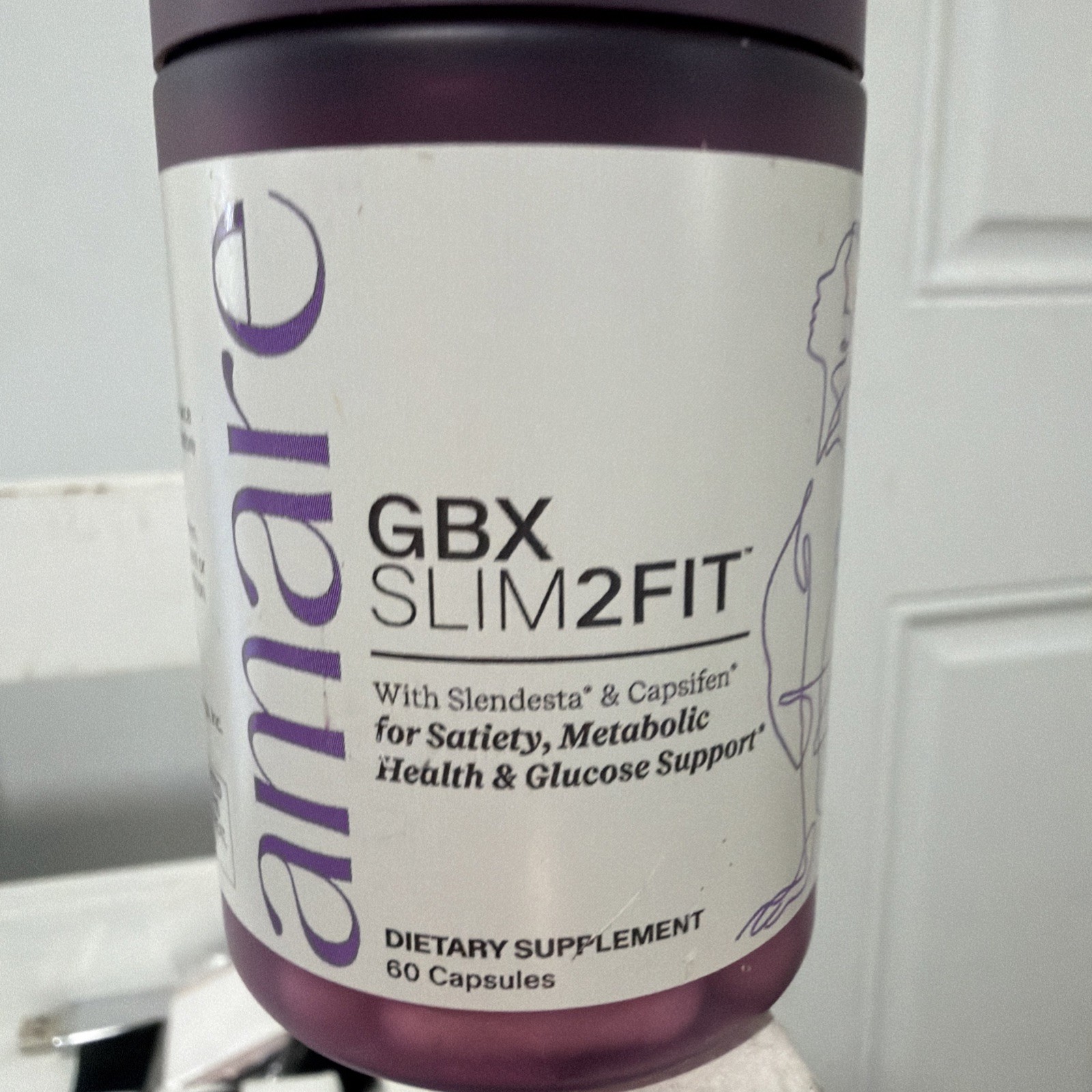 amare GBX Slim2fit – Dietary Supplement 60 Capsules EXP 1/2028 New FREESHIPPING