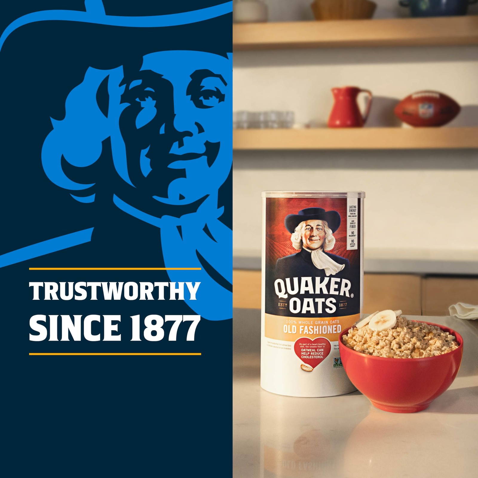 Quaker Old Fashioned Rolled Oats, Non GMO Project 64 Ounce (Pack of 2)