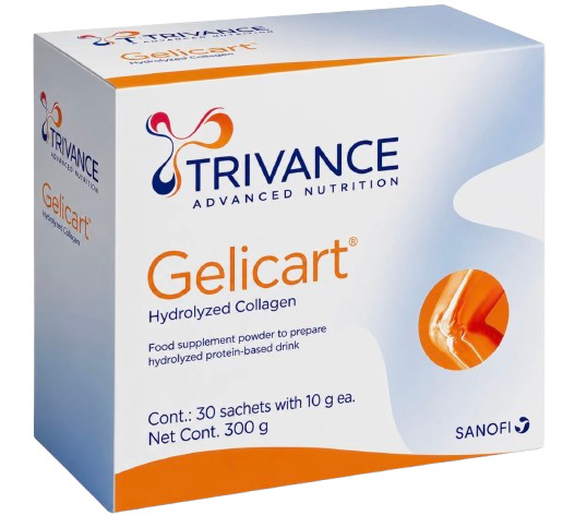 Gelicart Hydrolyzed Collagen Powder 10g Sachets 30 Count – NEW