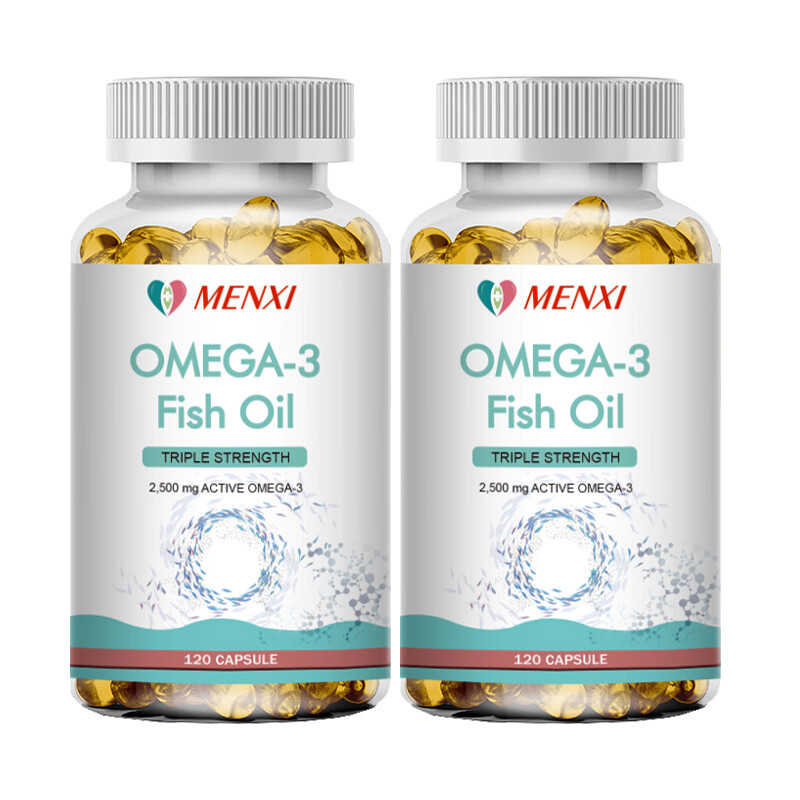 Omega 3 Fish Oil Capsules 3x Strength 3600mg EPA & DHA Highest Potency 240 Pills