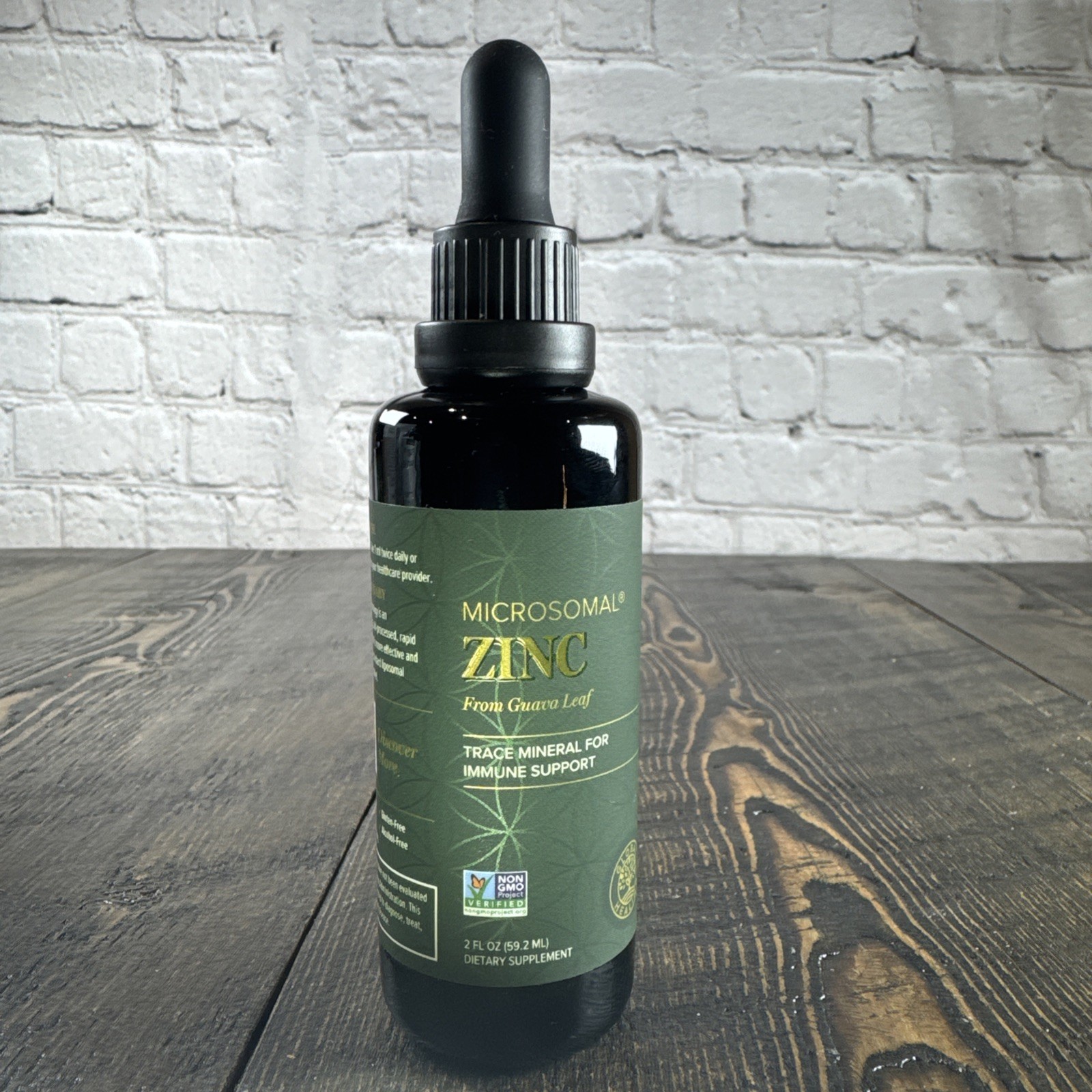 Global Healing Microsomal Zinc Mineral Immune Support 2 fl oz