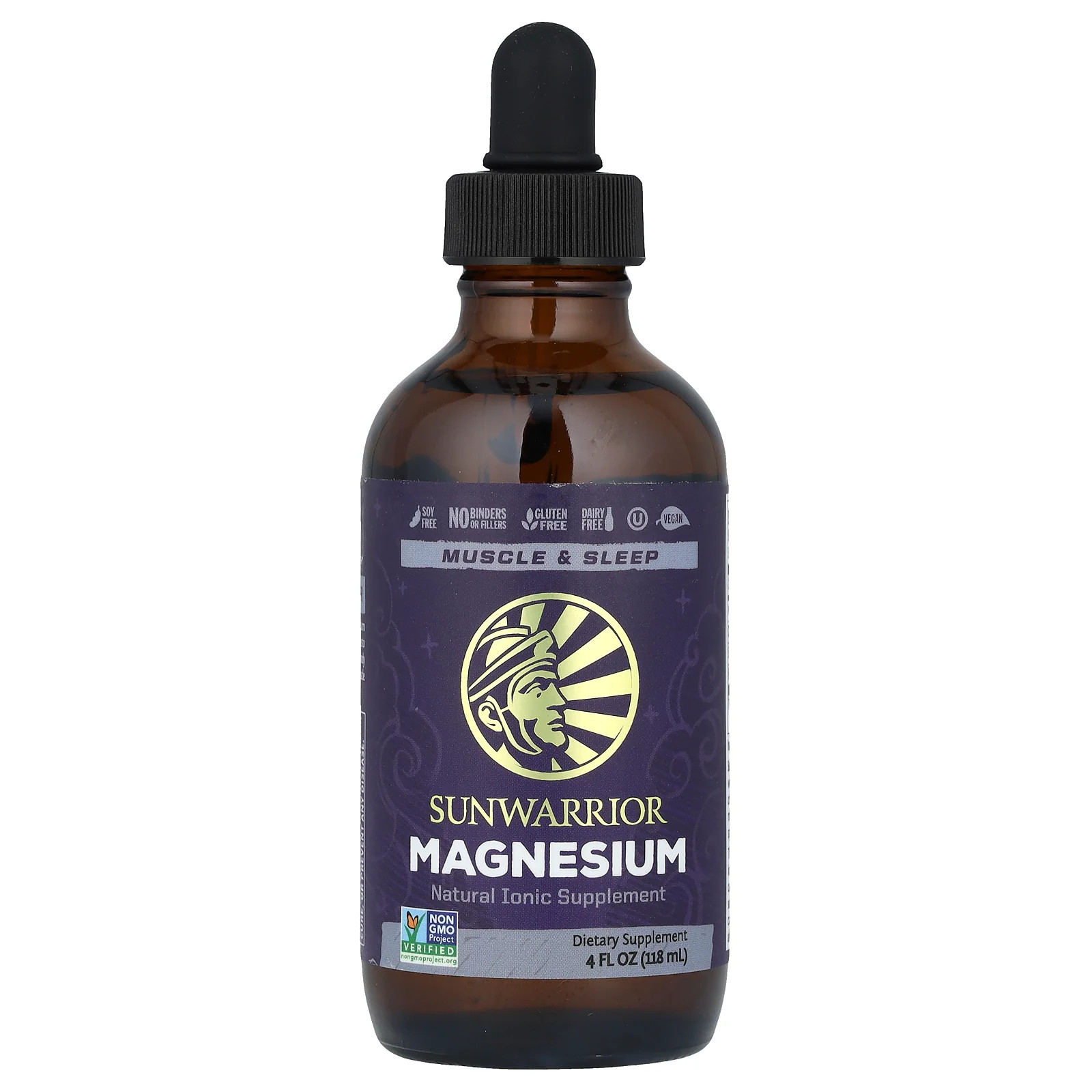 2 X Sunwarrior, Magnesium, 4 fl oz (118 ml)