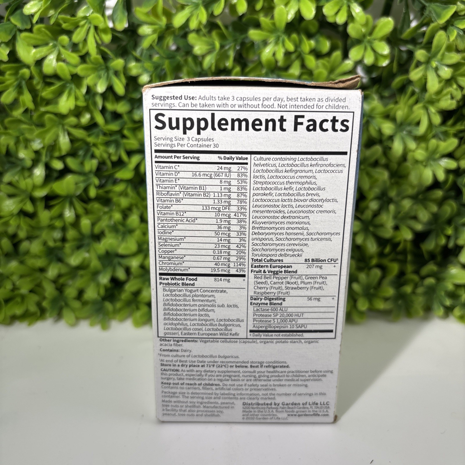 Garden of Life RAW Probiotics, Men 50 & Wiser Exp 6/26🔥