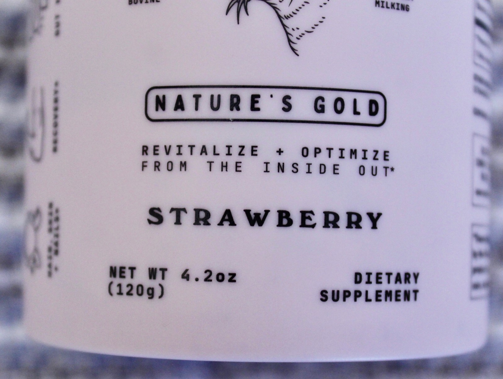 Cowboy Colostrum Dietary Supplement Powder – Strawberry Flavor – (NEW)