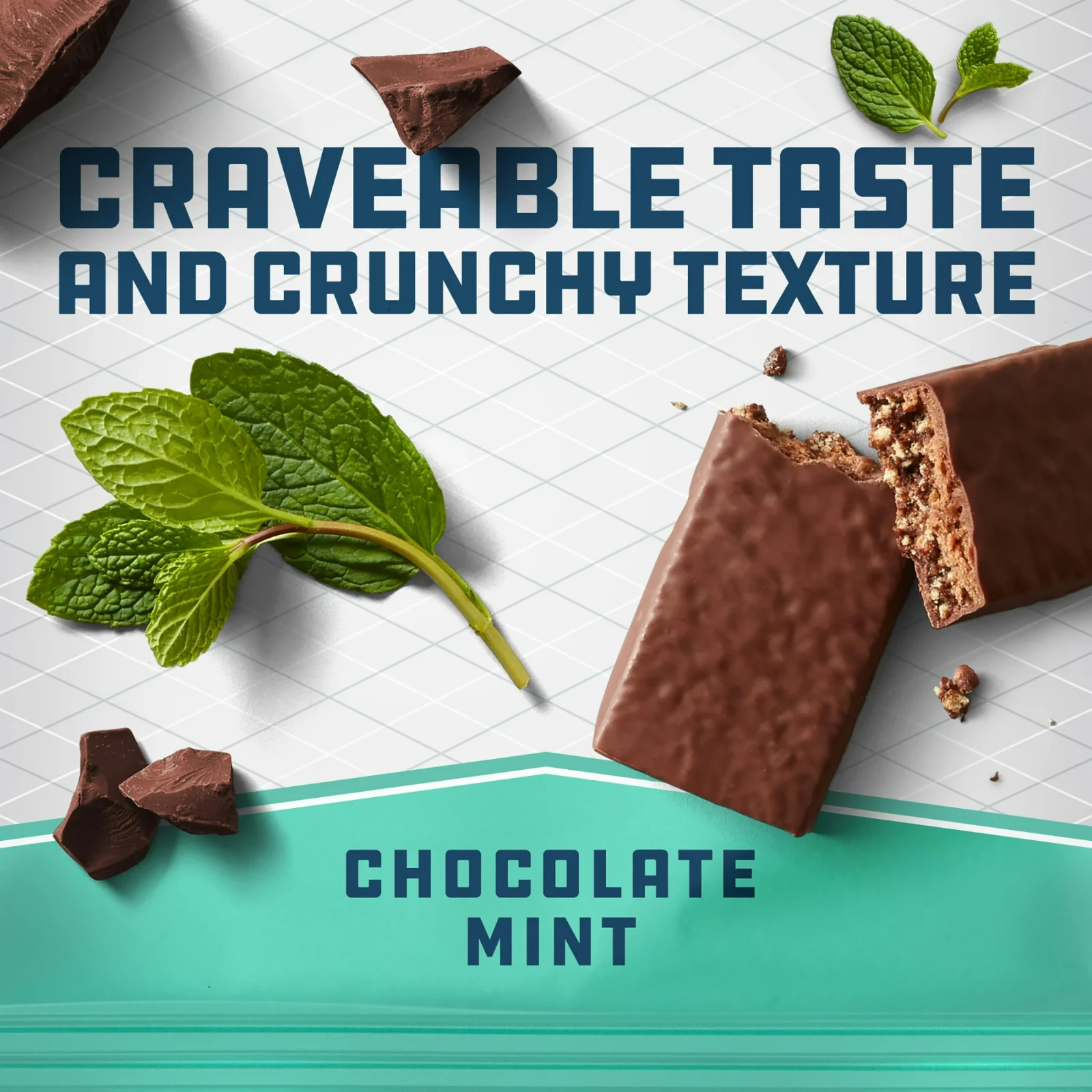 CLIF BUILDERS Protein Bars Chocolate Mint Flavor, Plant Protein, Gluten Free Bar