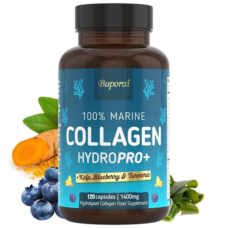 Hydrolyzed Collagen 120pcs, Promote Collagen Production, Maintain Skin Health