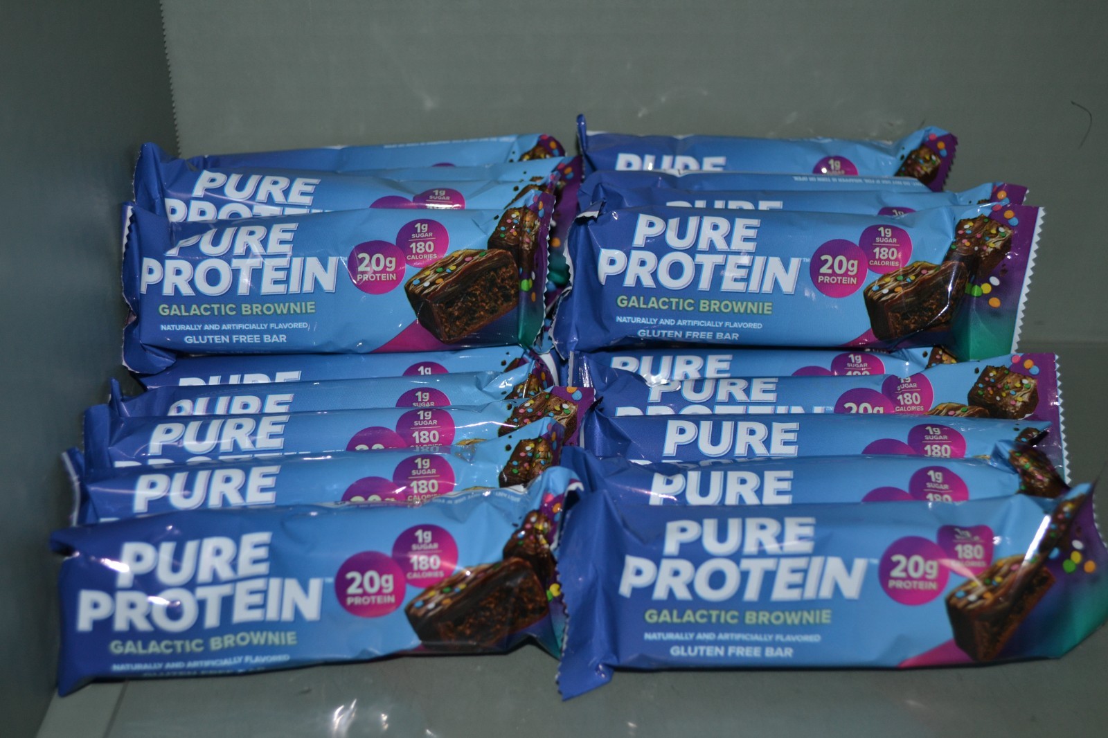 (28) Pure Protein Bars, Galactic Brownie, 20g Protein, 1.76 oz Each, BB 08/26