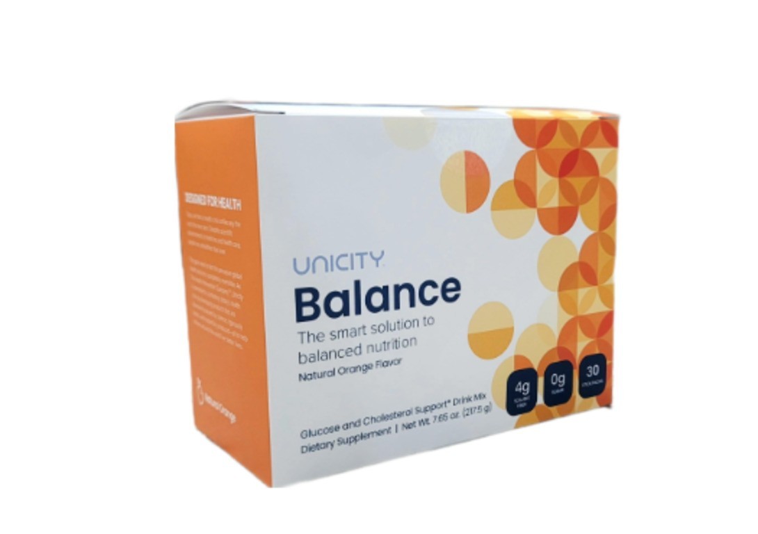 UNICITY Balance Cholesterol Support Drink Mix 30 Sachets Pack