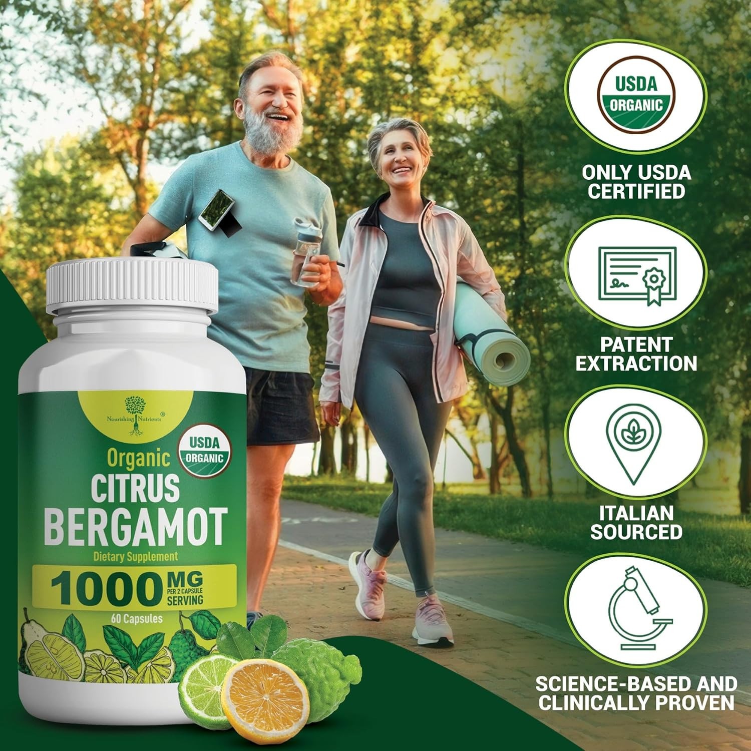Cardiologist Formulated Citrus Bergamot 1000mg 60 Caps