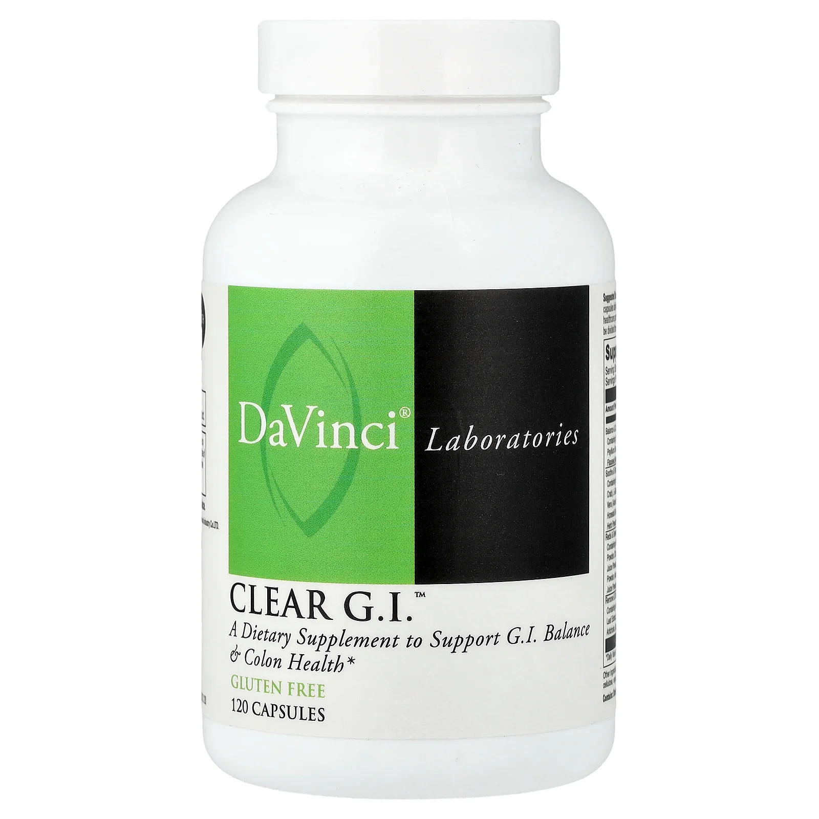 2 X DaVinci Laboratories, Clear G.I.�, 120 Capsules