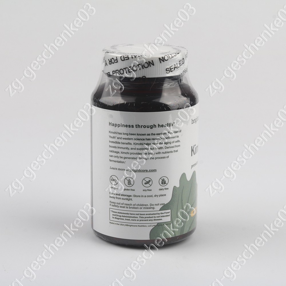 Brightcore Nutrition Kimchi One Kimchi Powder Capsules Probiotics Enzymes 2 pack