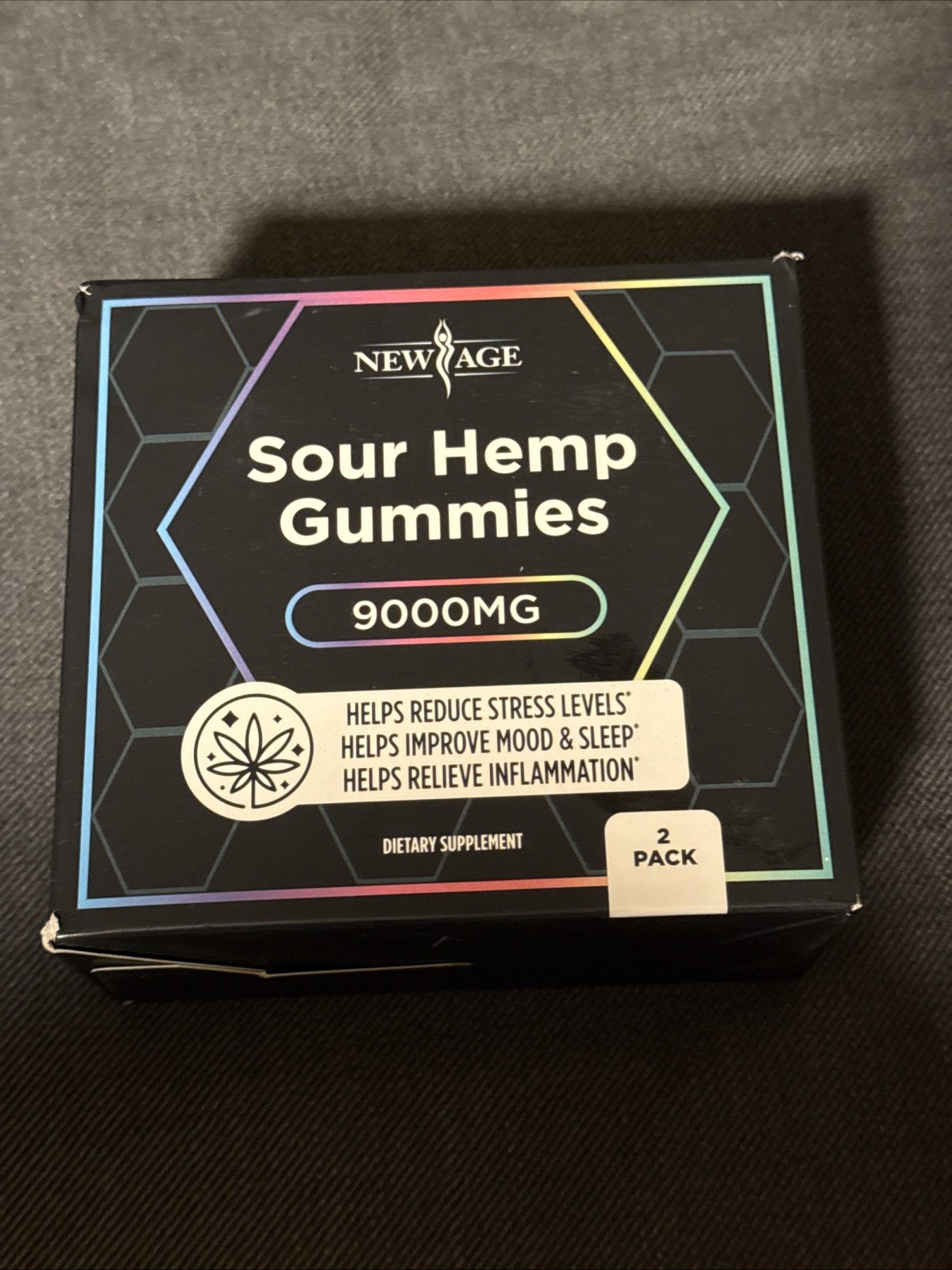 New Age Hemp Chews 2 pack 90ct (ES) Stress Anxiety Pain Sleep Support Relief