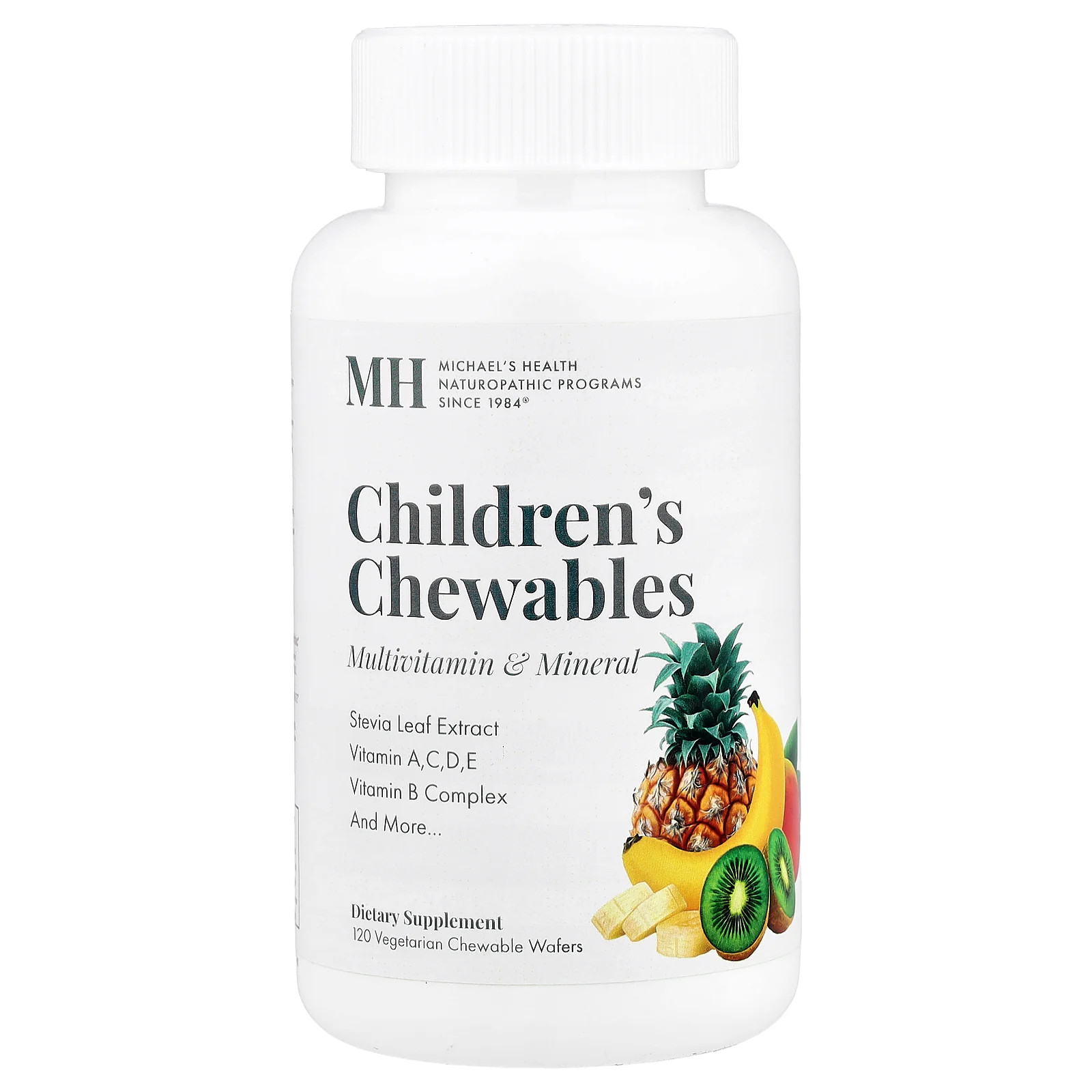 2 X Michael’s Health, Children’s Chewables, Multivitamin & Mineral, Natural Fru