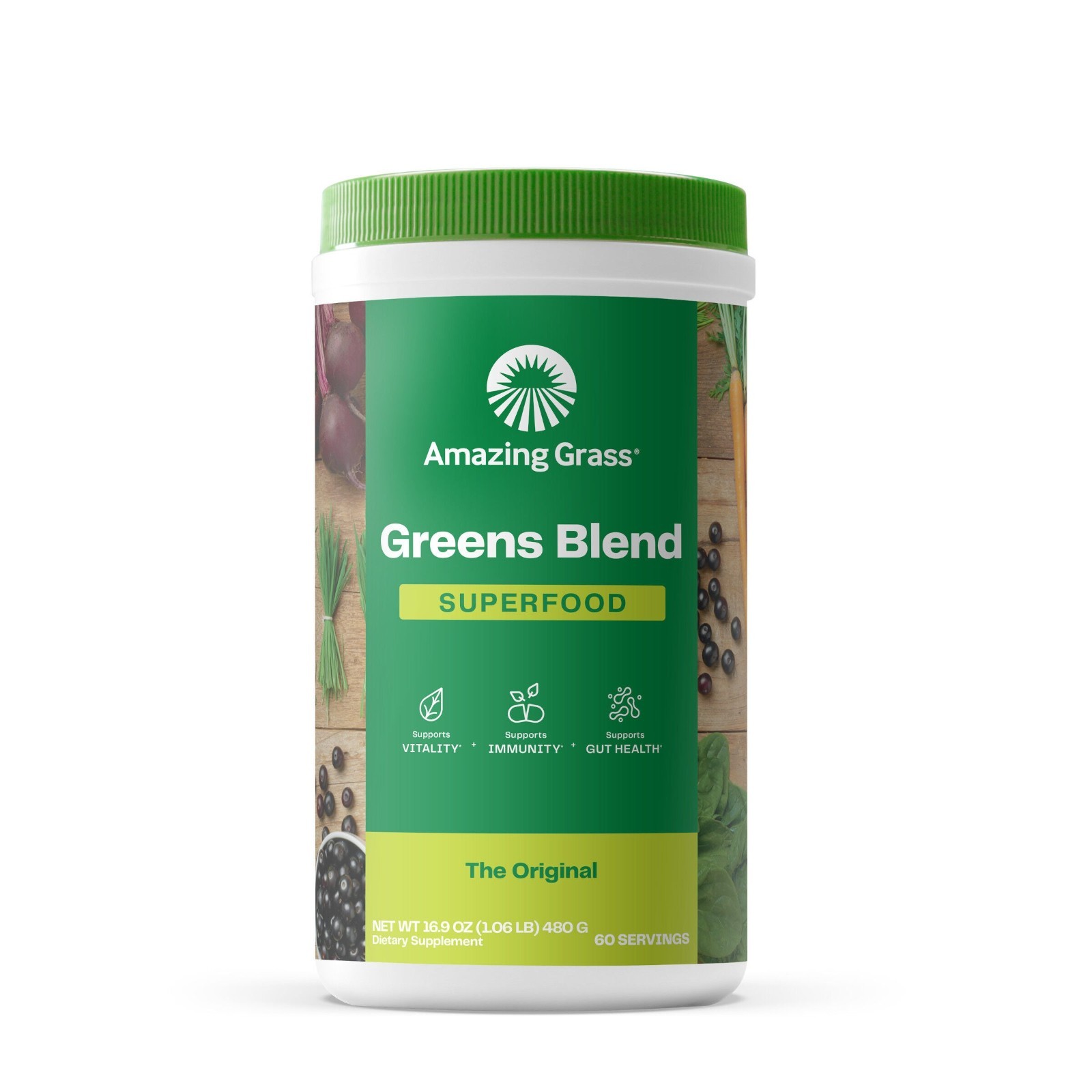 Amazing Grass Green Superfood The Original Drink Powder 60 Servings