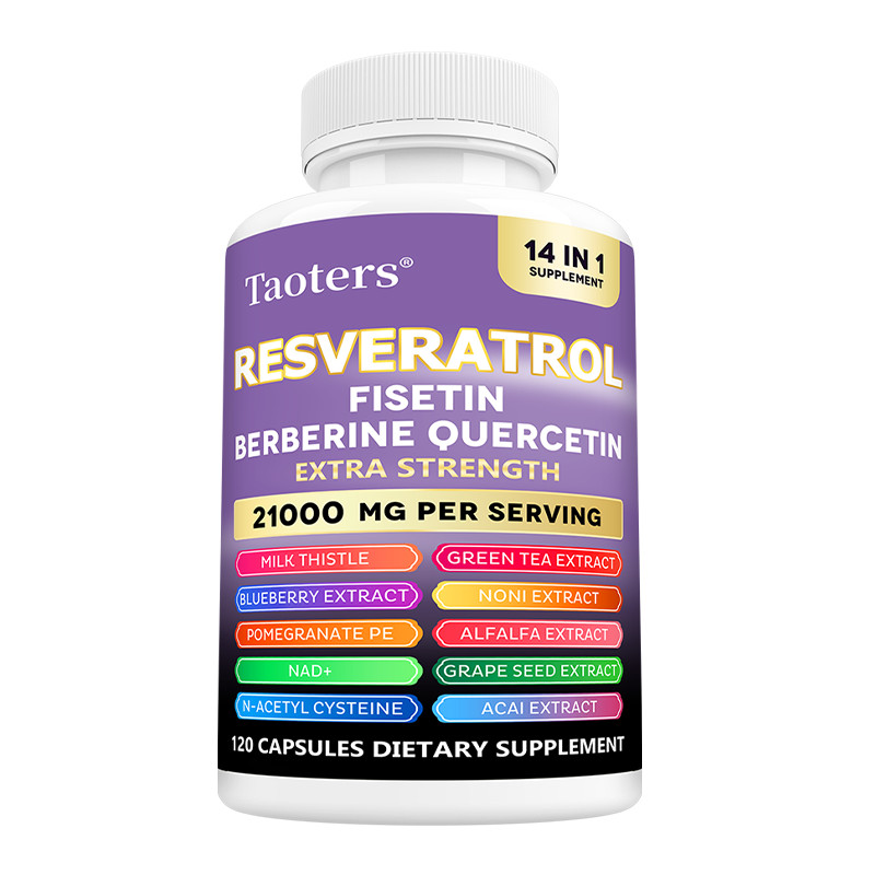 Resveratrol Supplement For Supports Brain, Heart And Balance Blood Circulation
