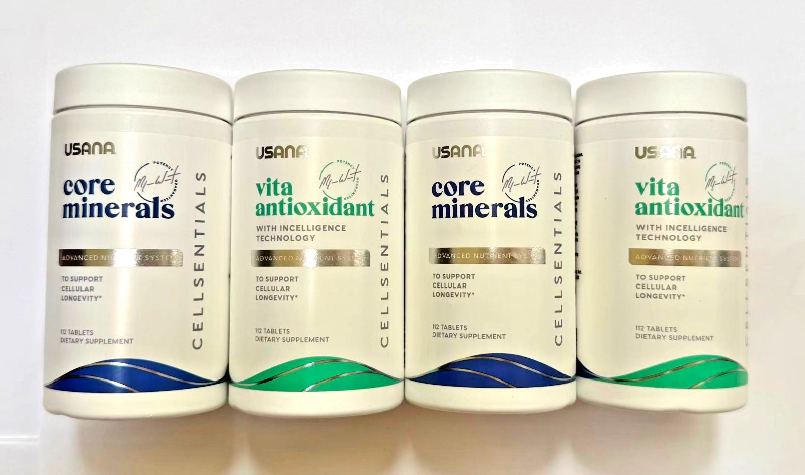 2 Sets Latest upgraded USANA Cellsentials Vita Antioxidant Core Minerals 11/27