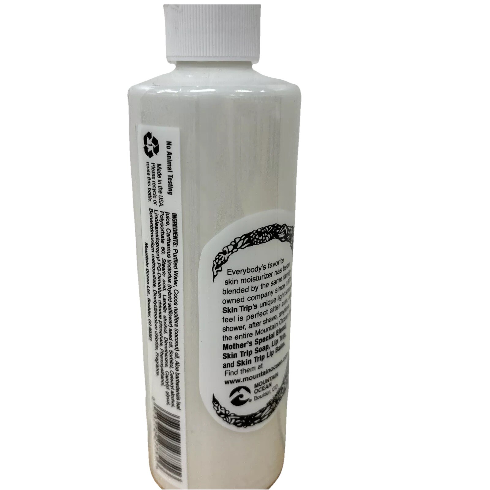 Mountain Ocean Moisturizer-Coconut Skin Trip 8 oz Cream