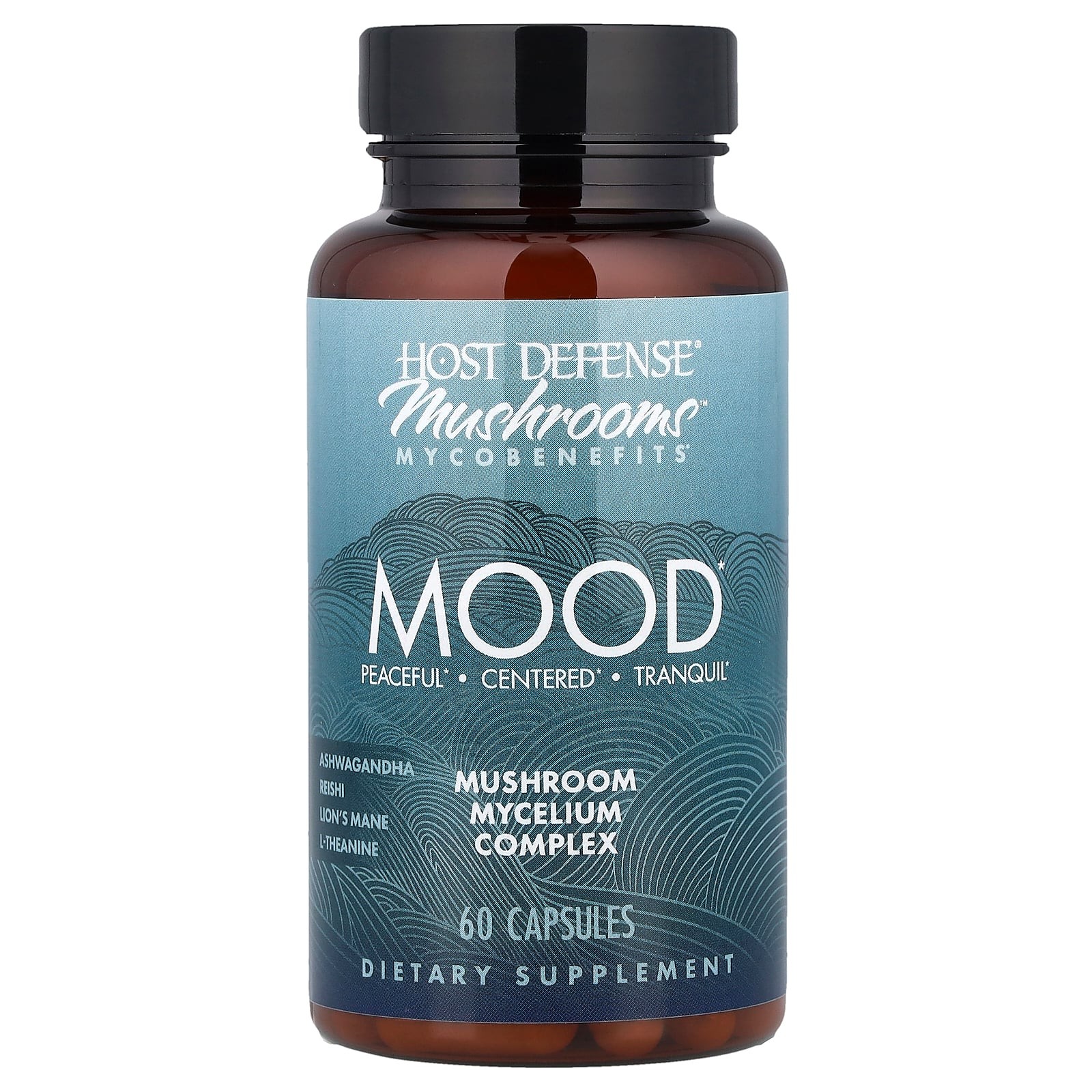 2 X Host Defense, Mushrooms� Mycobenefits, Mood , 60 Capsules