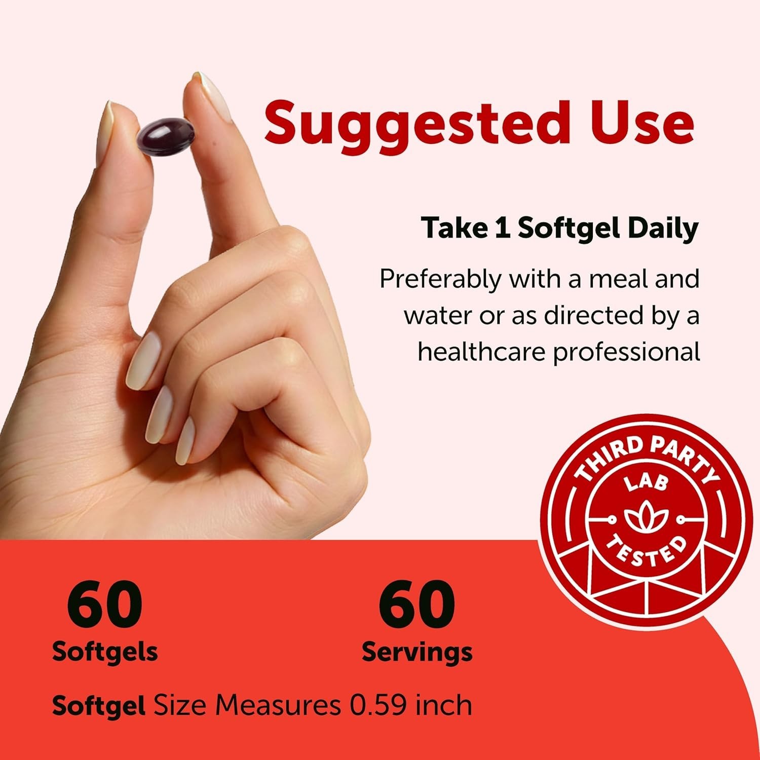 Astaxanthin 12mg with MCT Oil, 60 Softgels | Fresh Microalgae Source | Triple…