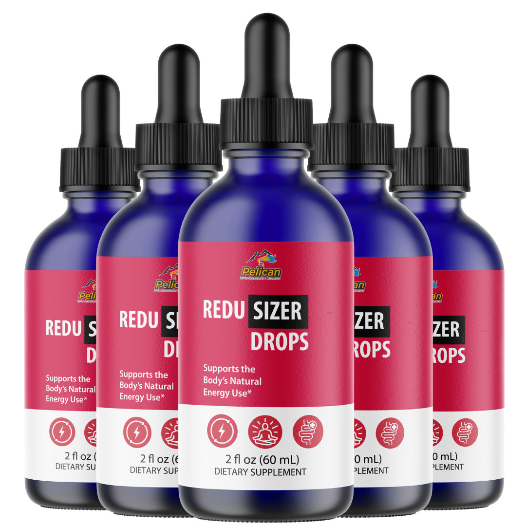 Redu Sizer Drops-Amino Diet Drops-Keto & Weight Support-5 Bottles 300ml (2fl oz)
