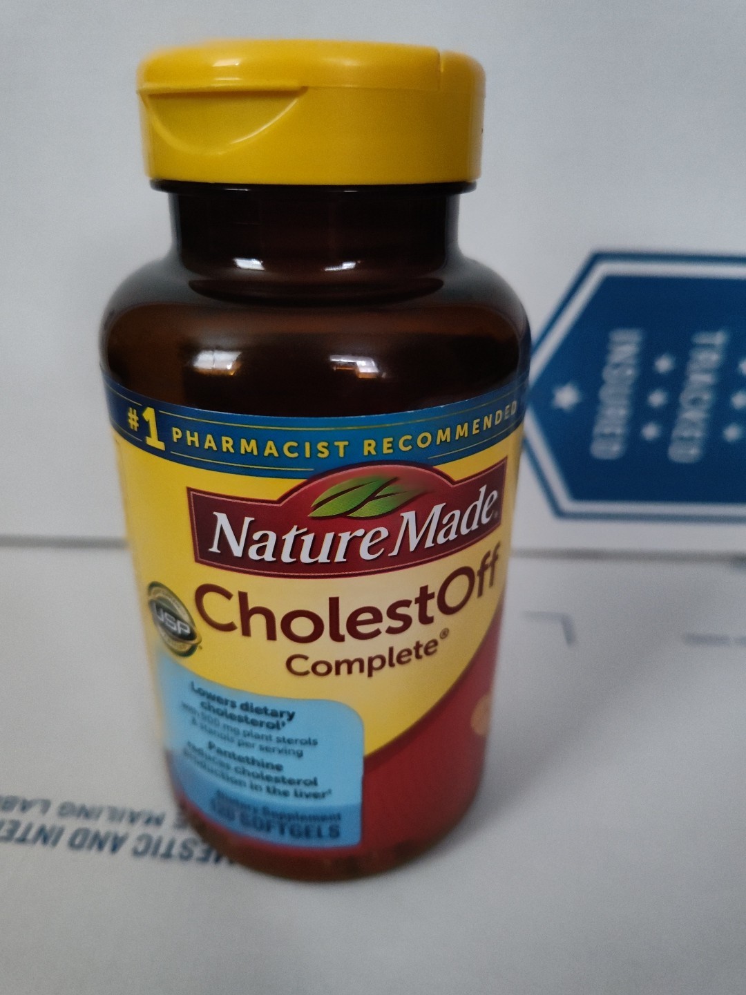 Nature Made Cholestoff Plus Dietary Supplement, 120 Softgels