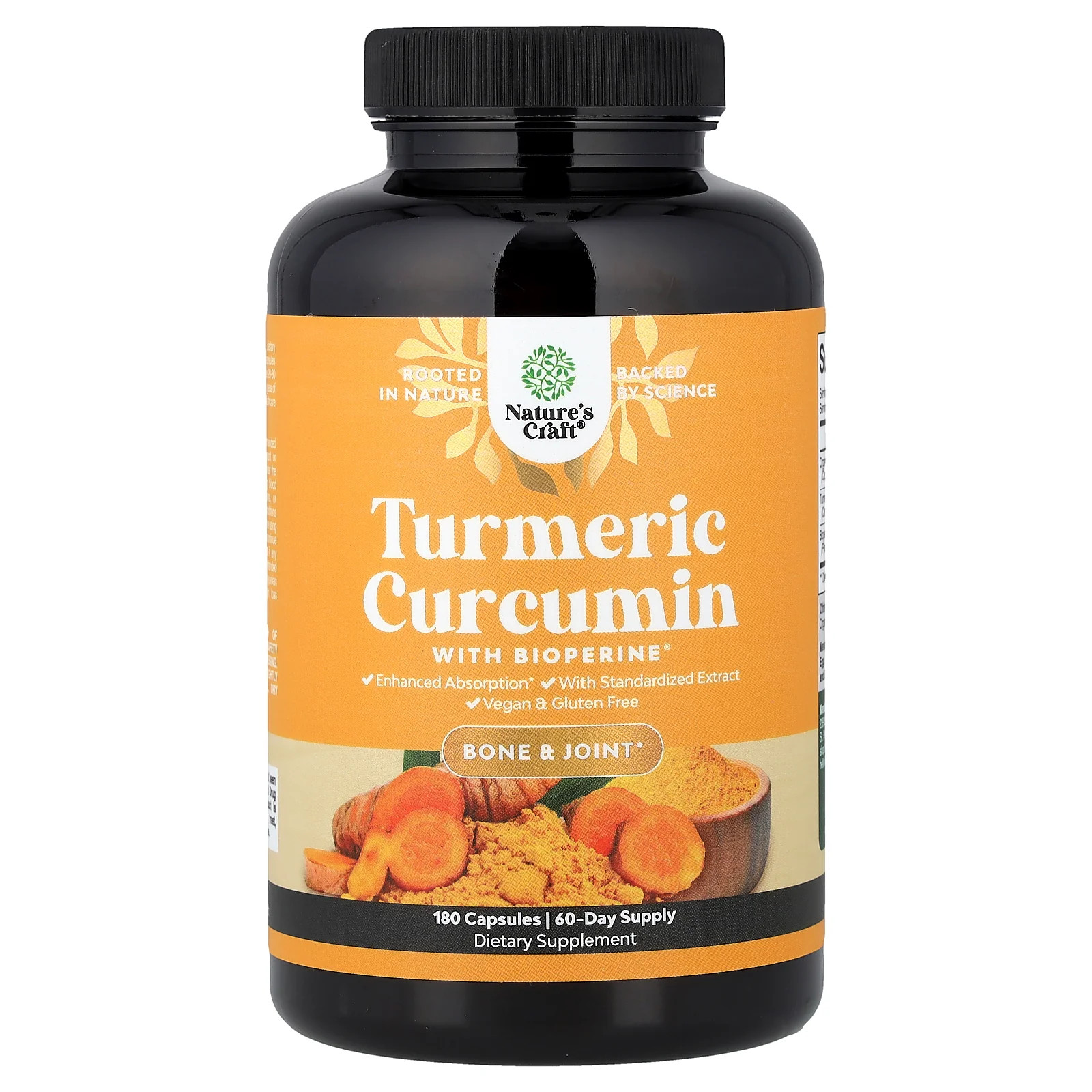2 X Nature’s Craft, Turmeric Curcumin with BioPerine�, 180 Capsules