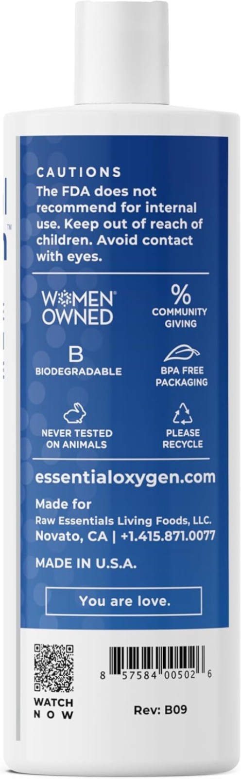 Versatile 16 Fl Oz Hydrogen Peroxide – Biodegradable Household & Food Cleaner