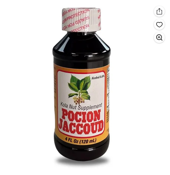 Pocion Jaccoud Menper Kola Nut Supplement, 4 fl oz