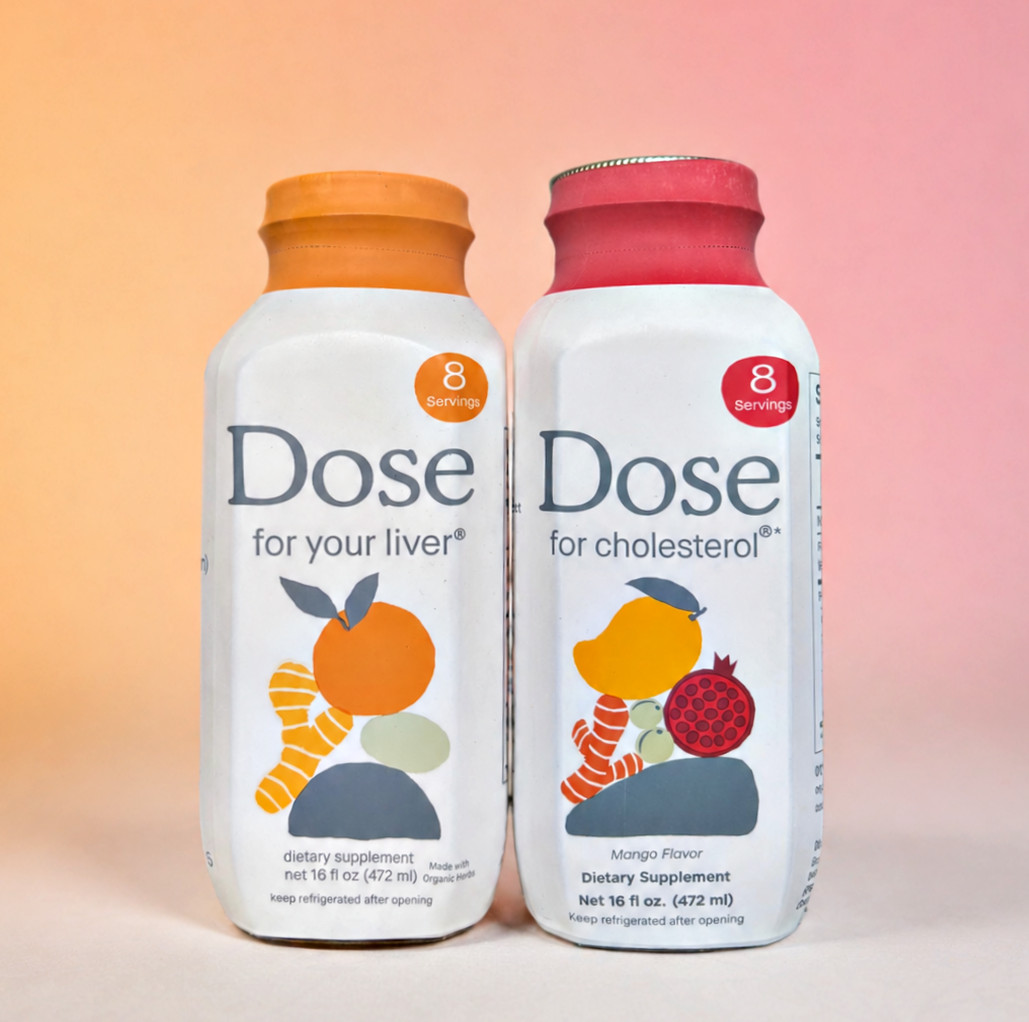 DOSE For Your Liver & Cholesterol – Wellness Bundle 16oz 2PACK NIB
