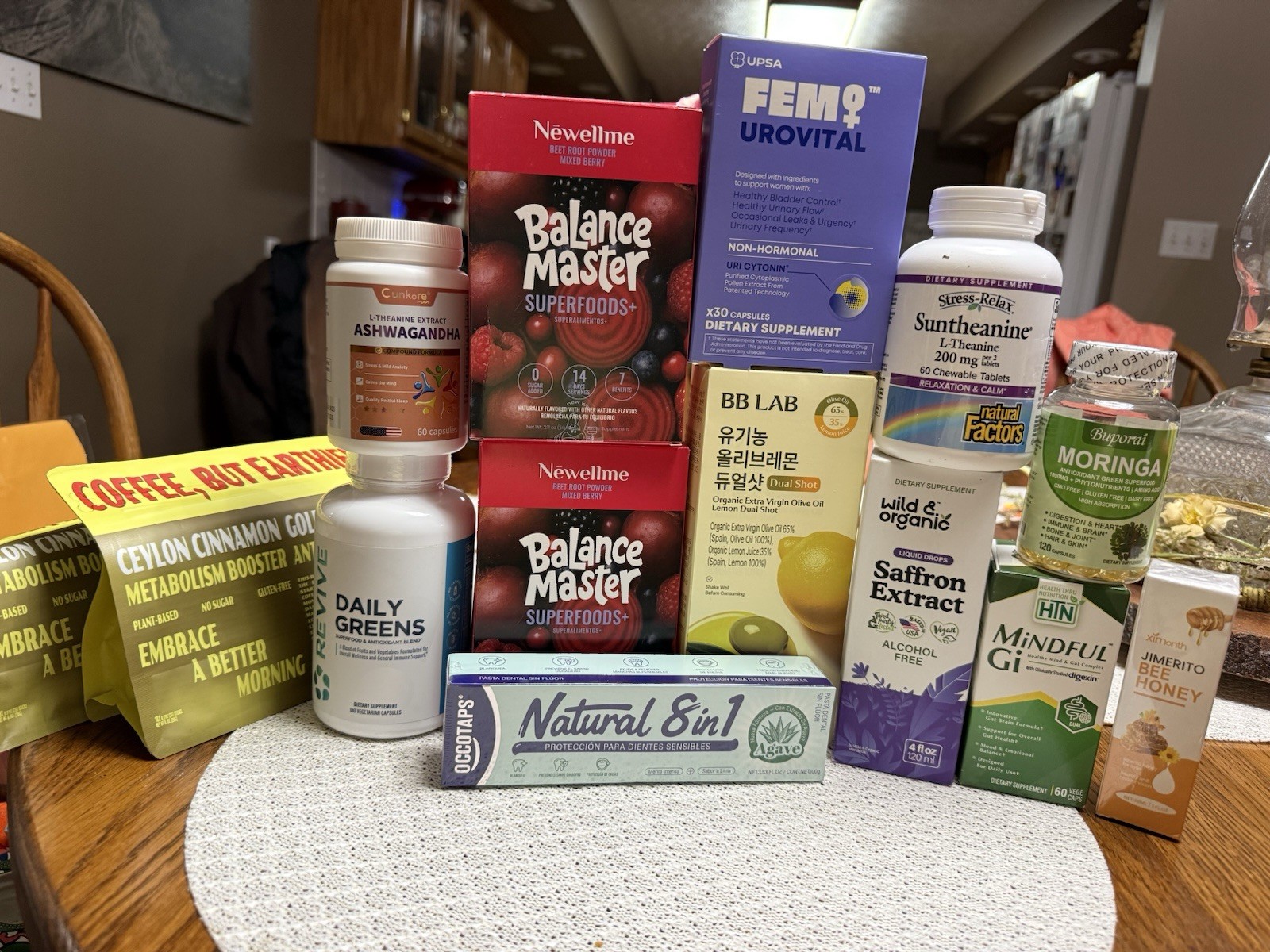 Over 100.00 in Brand New Supplements! Including Beet Powder, Moringa,etc.
