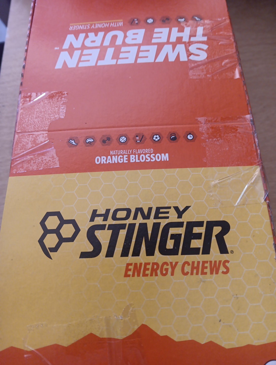Honey Stinger Organic Energy Chews Cherry Blossom Box of 11 Exp 3/27 NIB