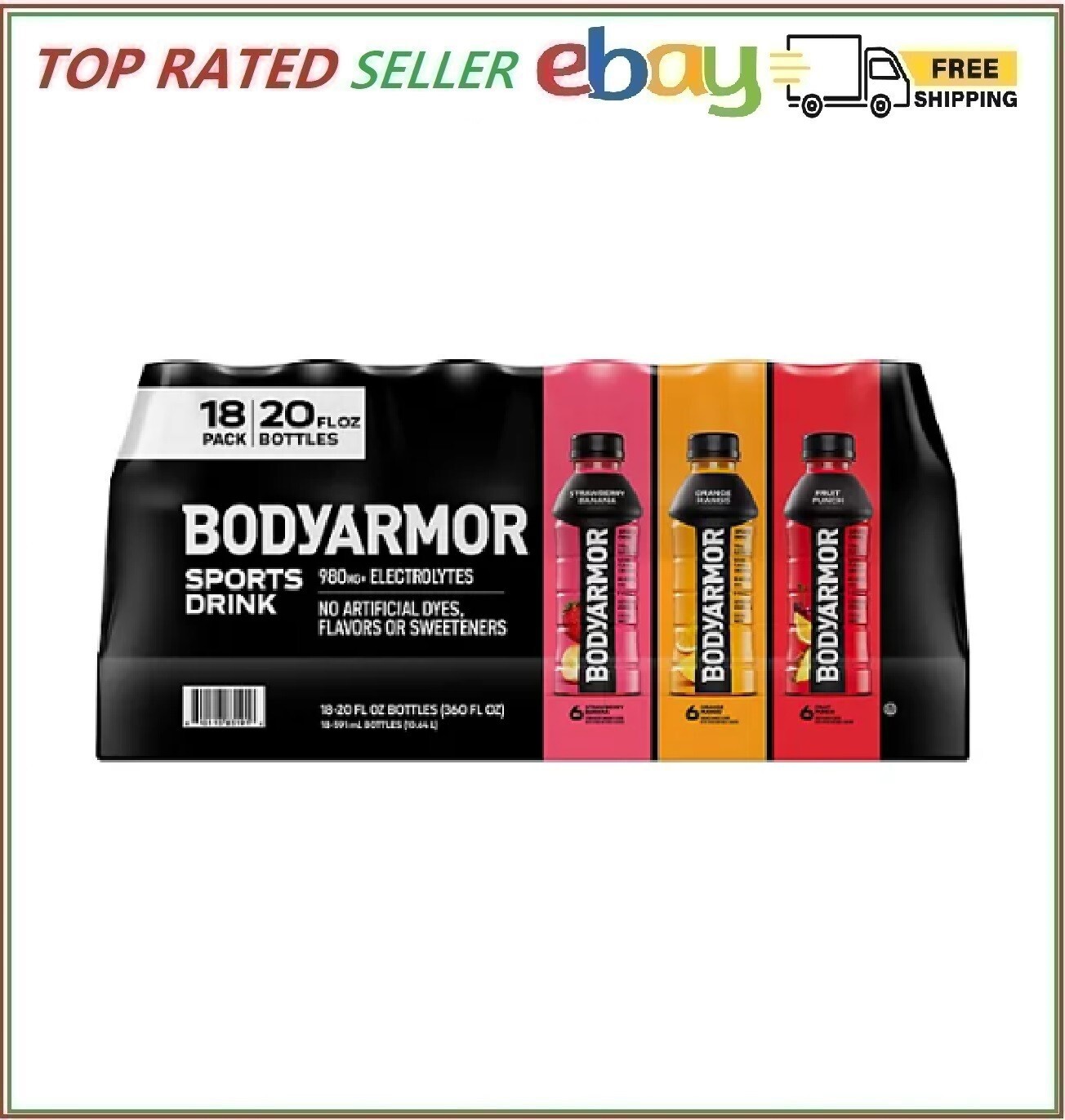BODYARMOR Sports Drink Variety Pack (20 fl. oz., 18 pk.)