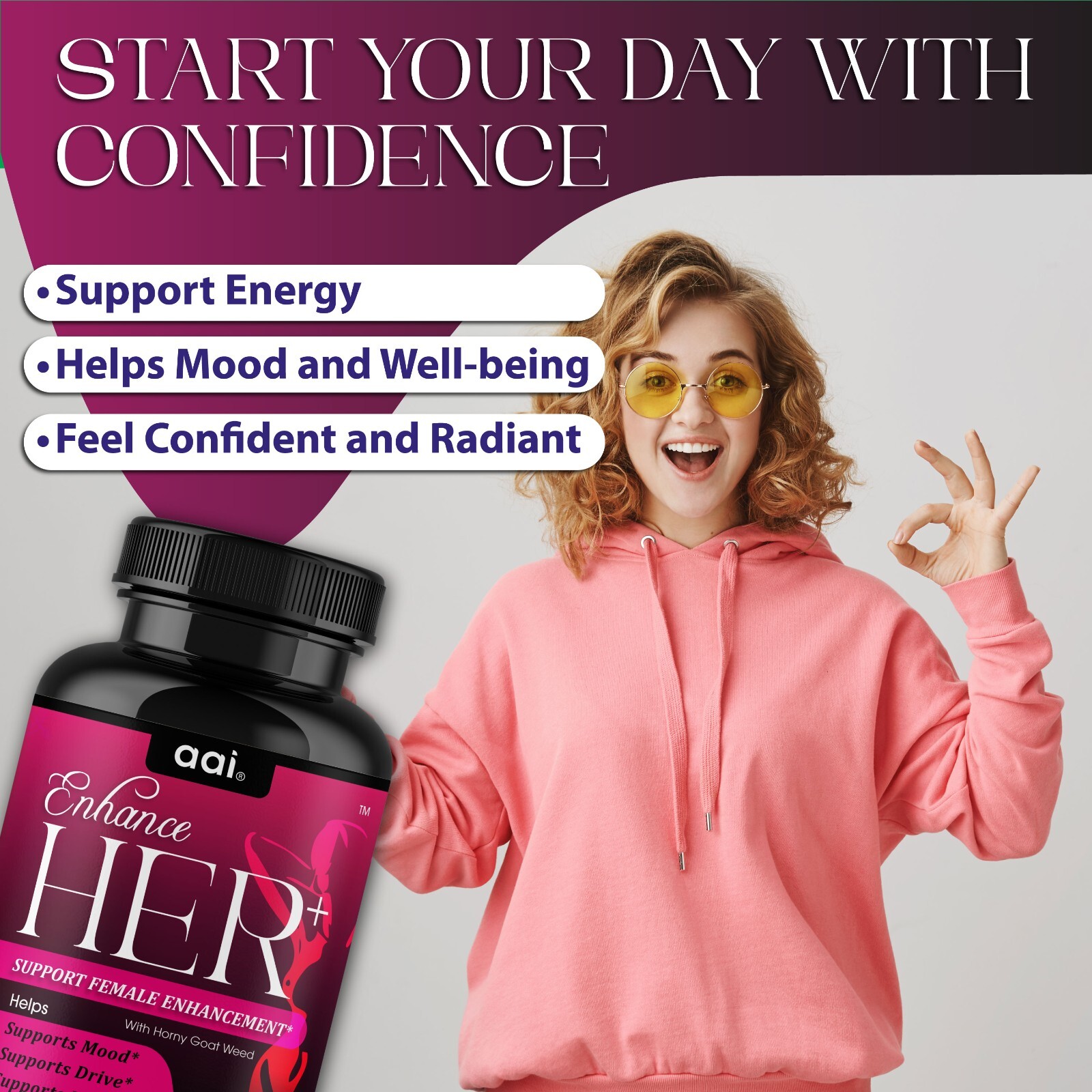 FEMALE AROUSAL PILLS, Libido Booster for Women Enhancement Stamina60 Cap21/12/25