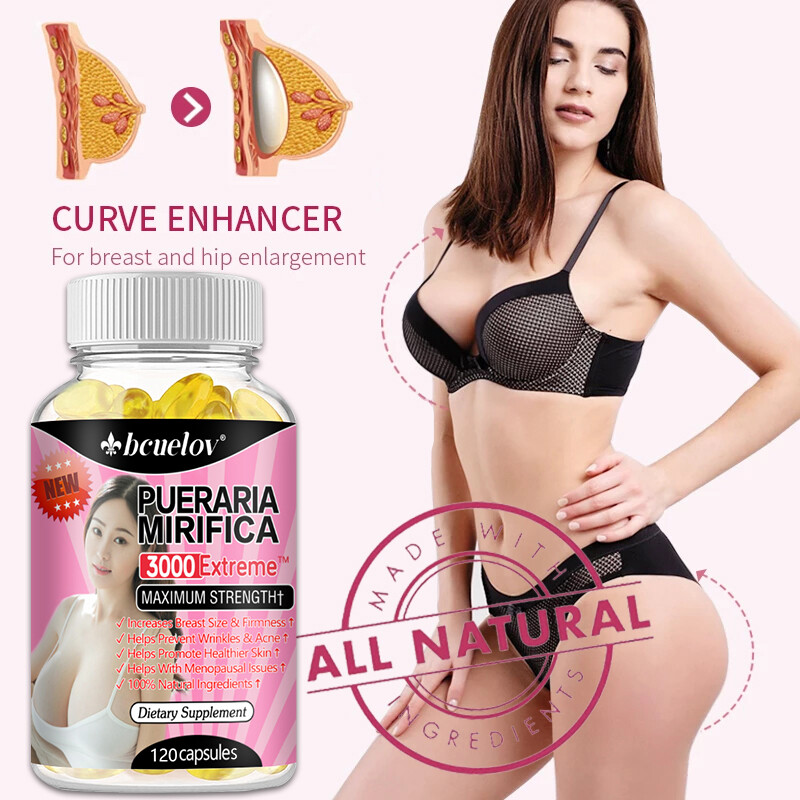 Pueraria Mirifica Root Powder 1000mg – Breast Enlargement High Strength