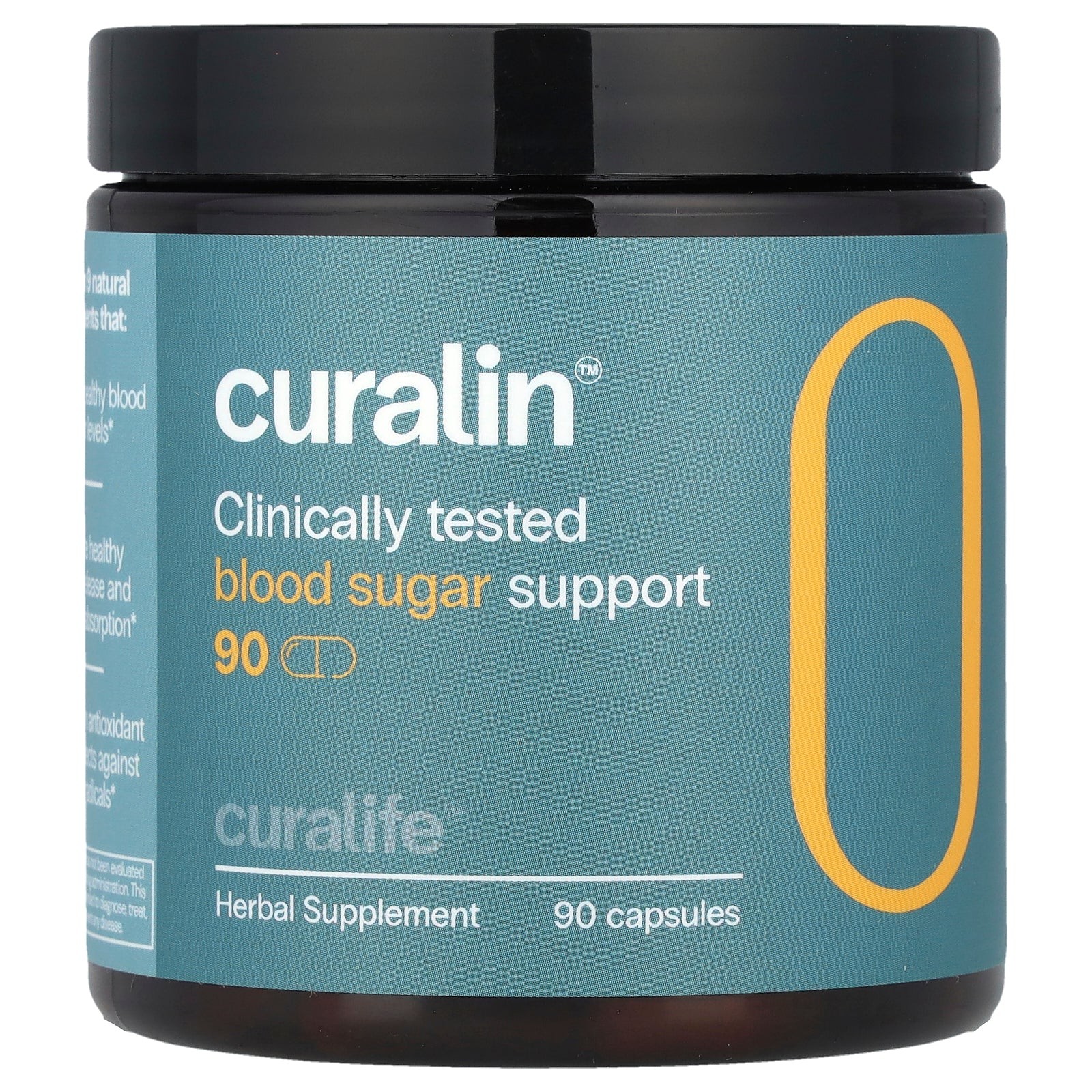 2 X CuraLife, Curalin� Blood Sugar Support, 90 Capsules