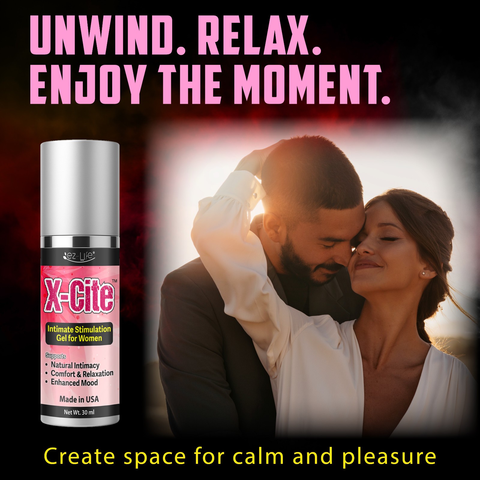 X Cite Female Stimulating Gel Intense Arousal Womens Lubricant Intimate Lube