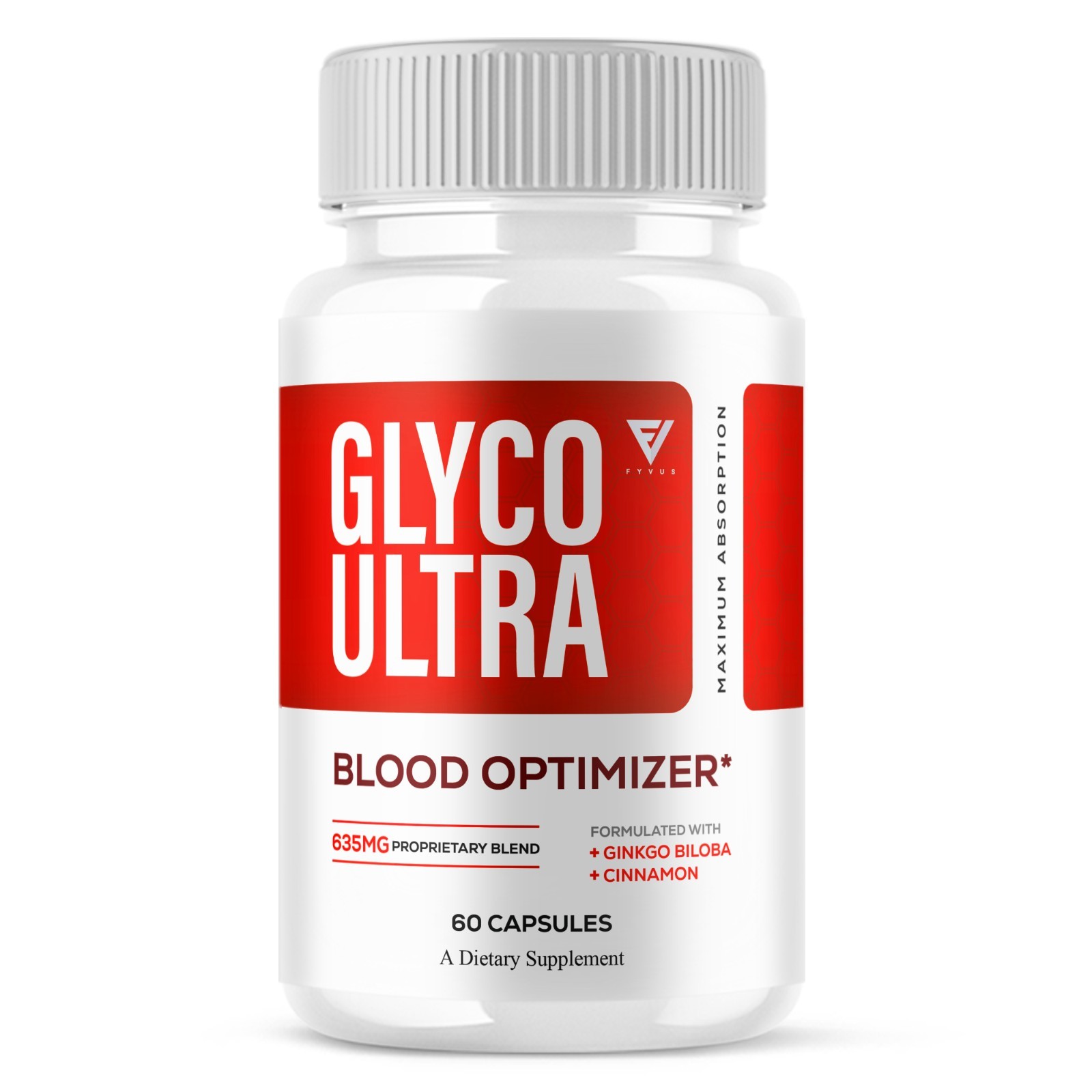 Glyco Ultra Blood Optimizer, Glyco Ultra Max Strength (60 Capsules)