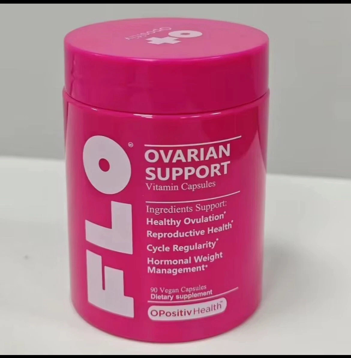 3 PACK O Positiv FLO Ovarian Health Support Hormone Balance 90ct++