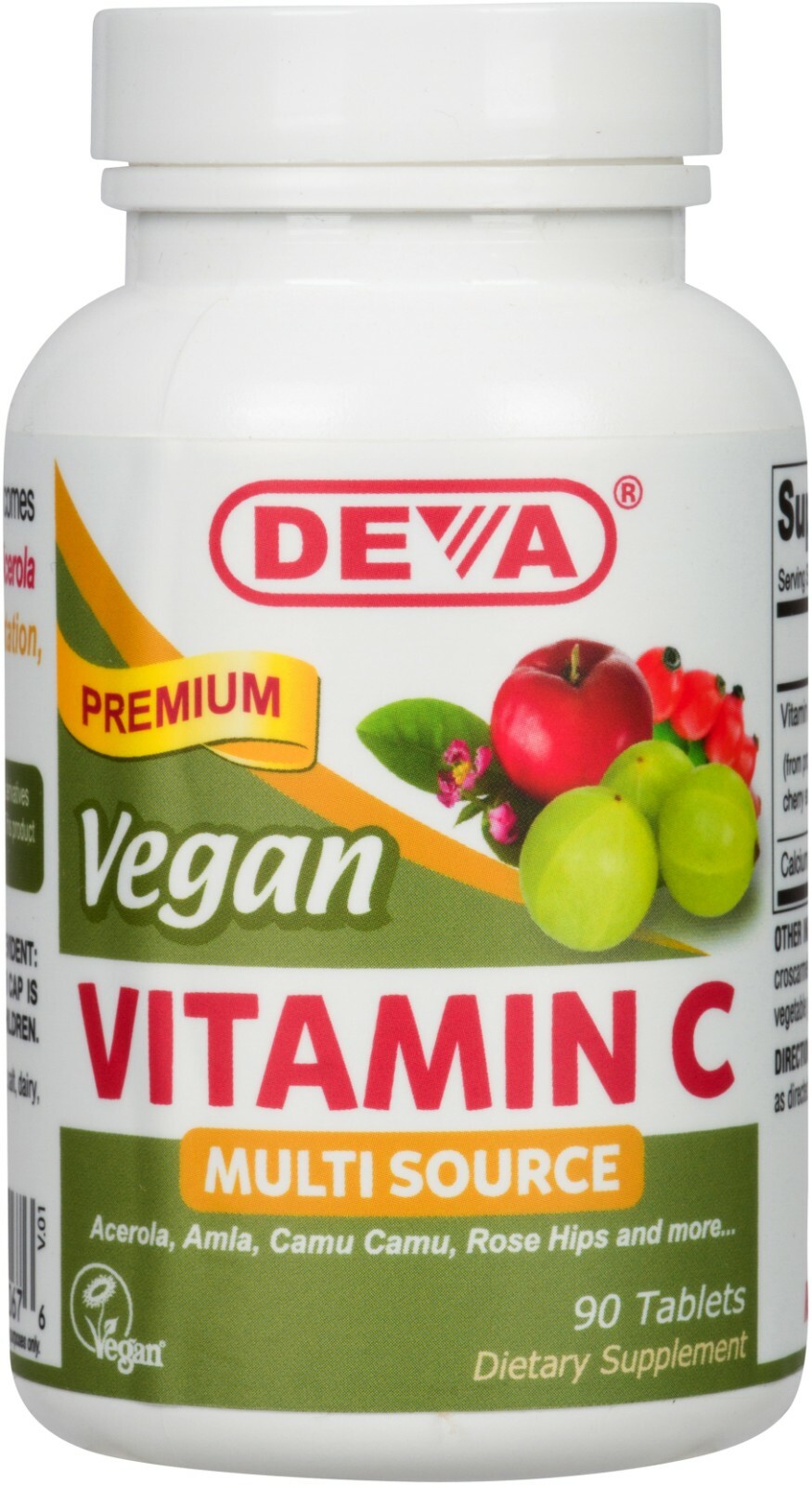 DEVA VEGAN VITAMIN C – MULTI SOURCE 90 Tablets