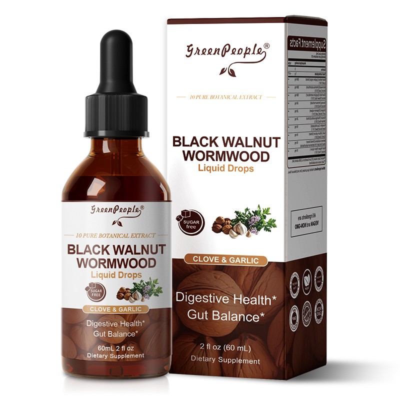 Parasite Cleanse Tincture/Extract-Wormwood, Black Walnut Hull, Clove 2-8oz