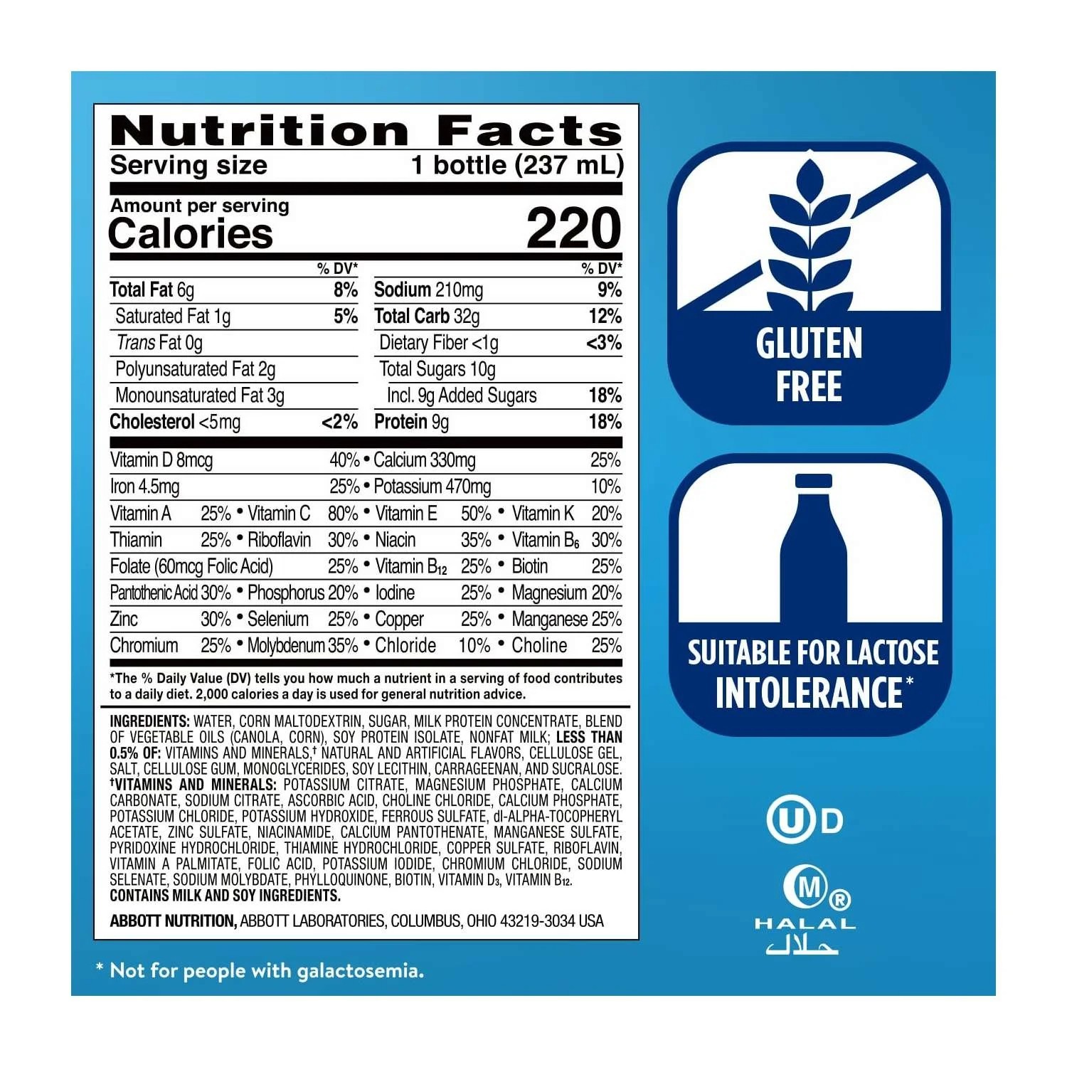 Ensure Original Meal Replacement Nutrition Shake Butter Pecan 8 Fl Oz 6 Count