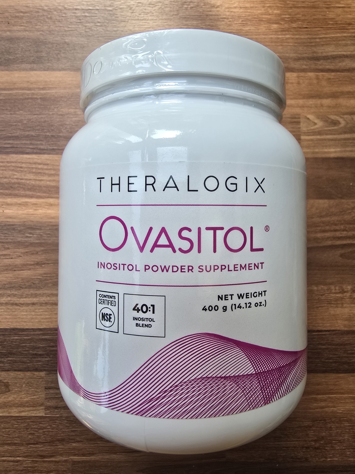 Theralogix Ovasitol Inositol Powder Myo-Inositol D-Chiro 180 Servings 14.12 oz