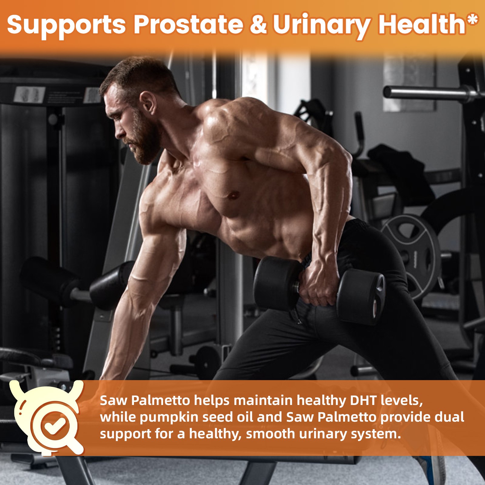 Pumpkin Seed Oil with Saw Palmetto Supports Immune, Hair & Prostate Health