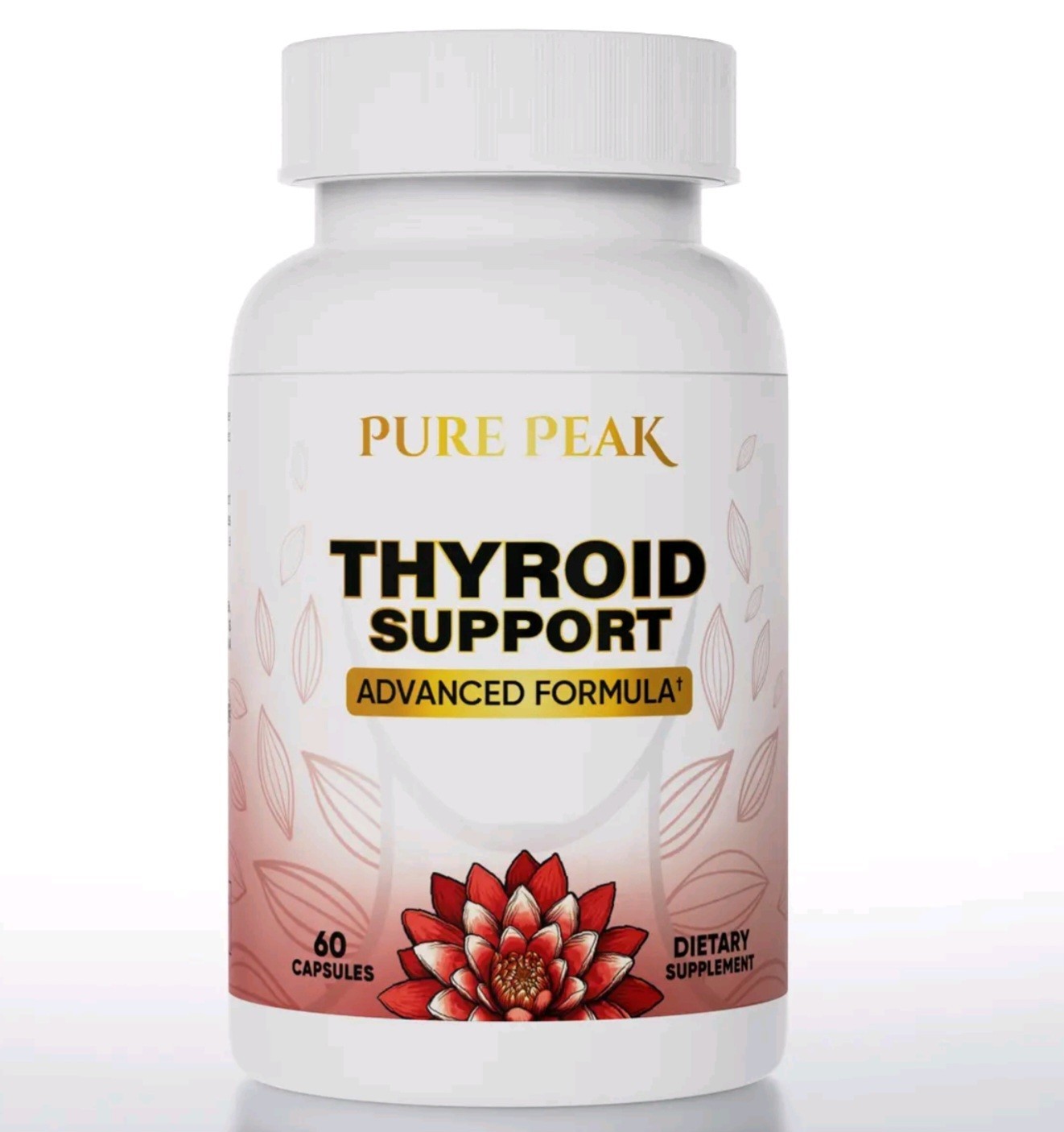 Pure Peak Thyroid Support – Iodine & Selenium – 60 Caps