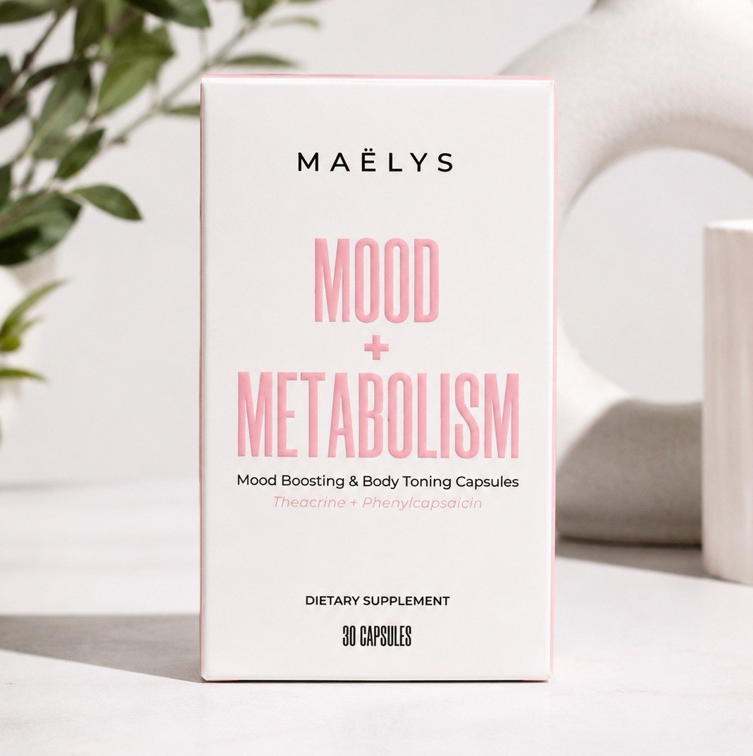 MAËLYS Mood + Metabolism Mood & Metabolism Support Capsules Dietary 30 Count
