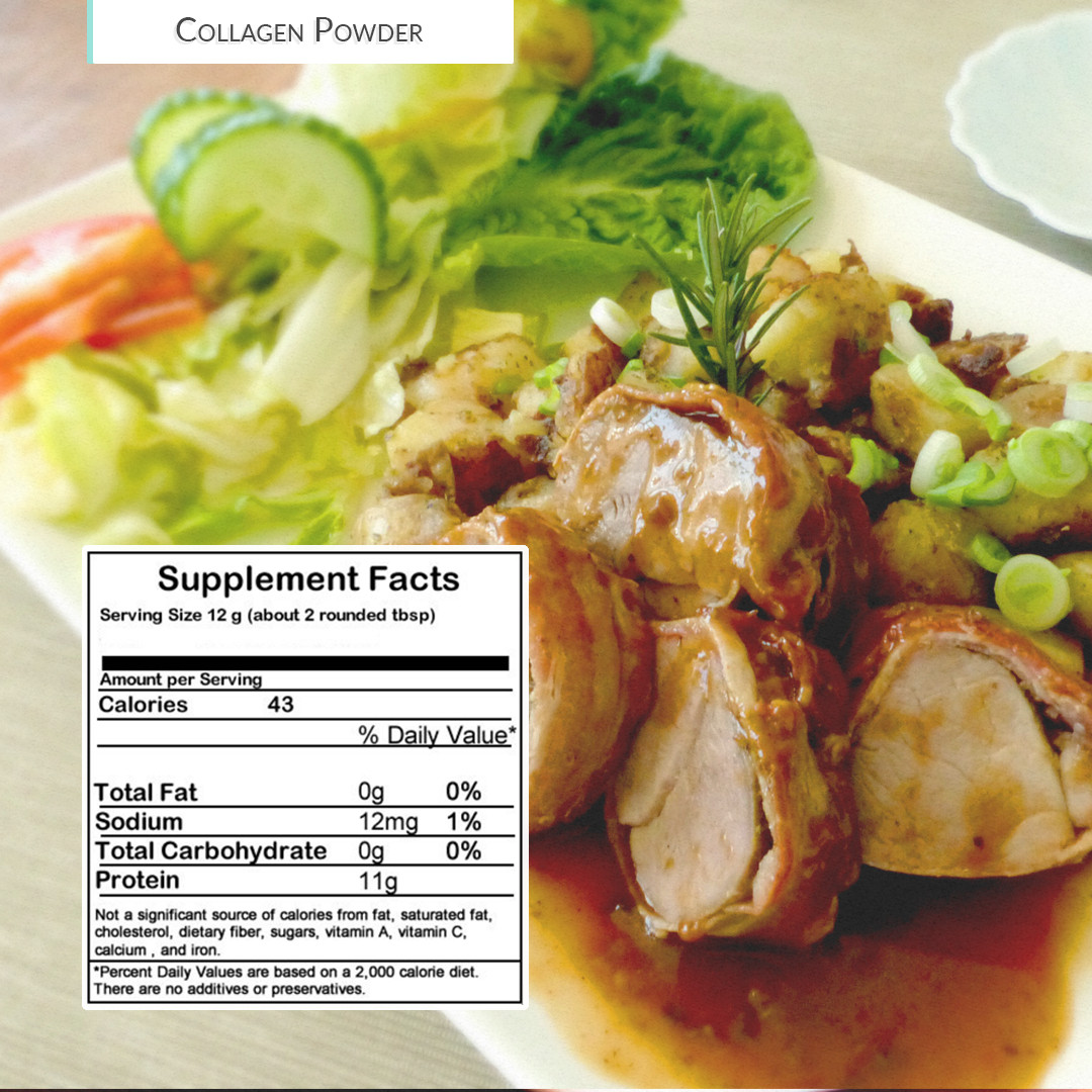 Chicken Bone Broth Collagen Powder – Pure & Organic – Free-Range (300g)