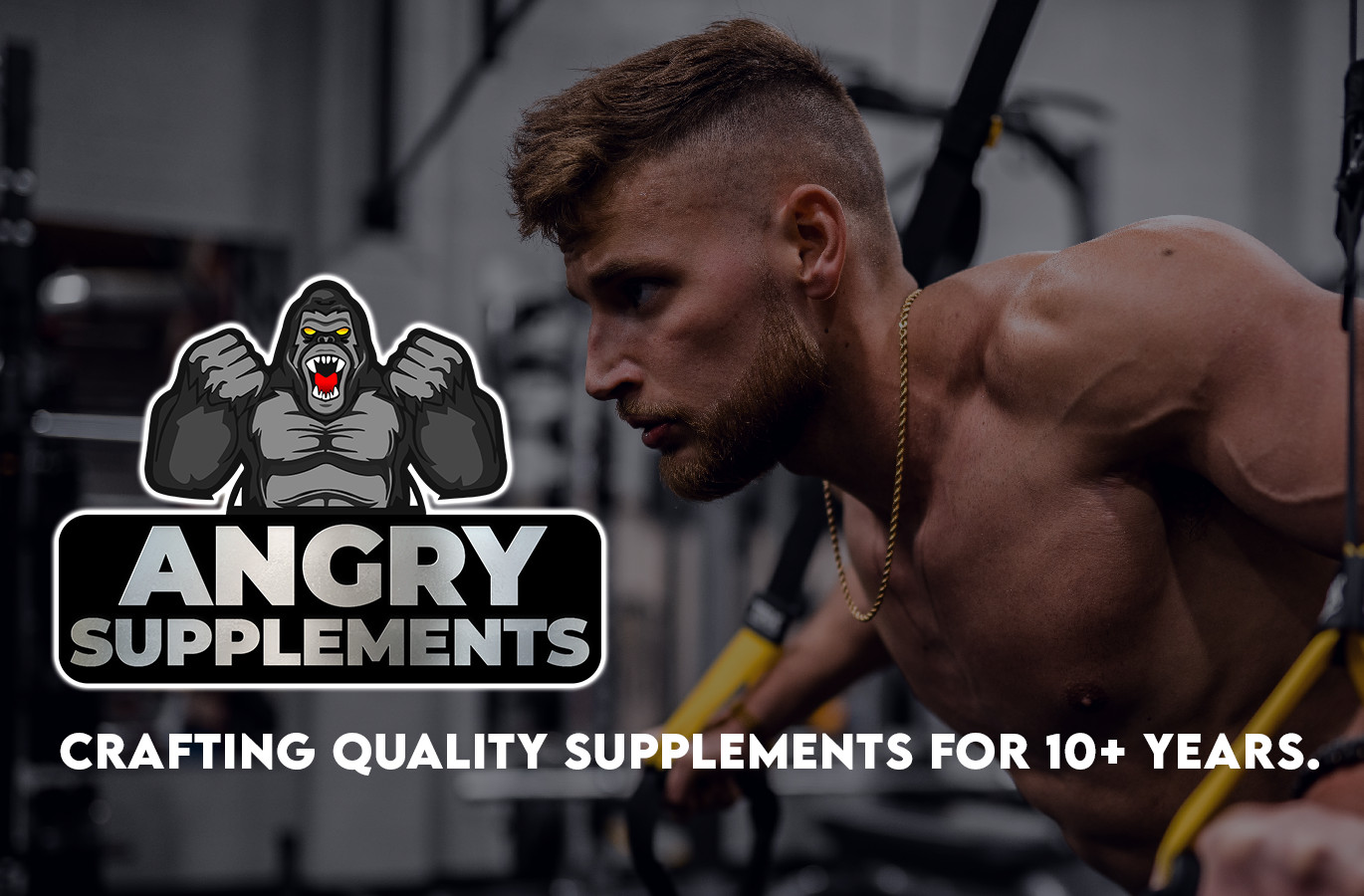 Angry Supplements Creatine Monohydrate 100% Premium Grow Repair 300g 60 Servings